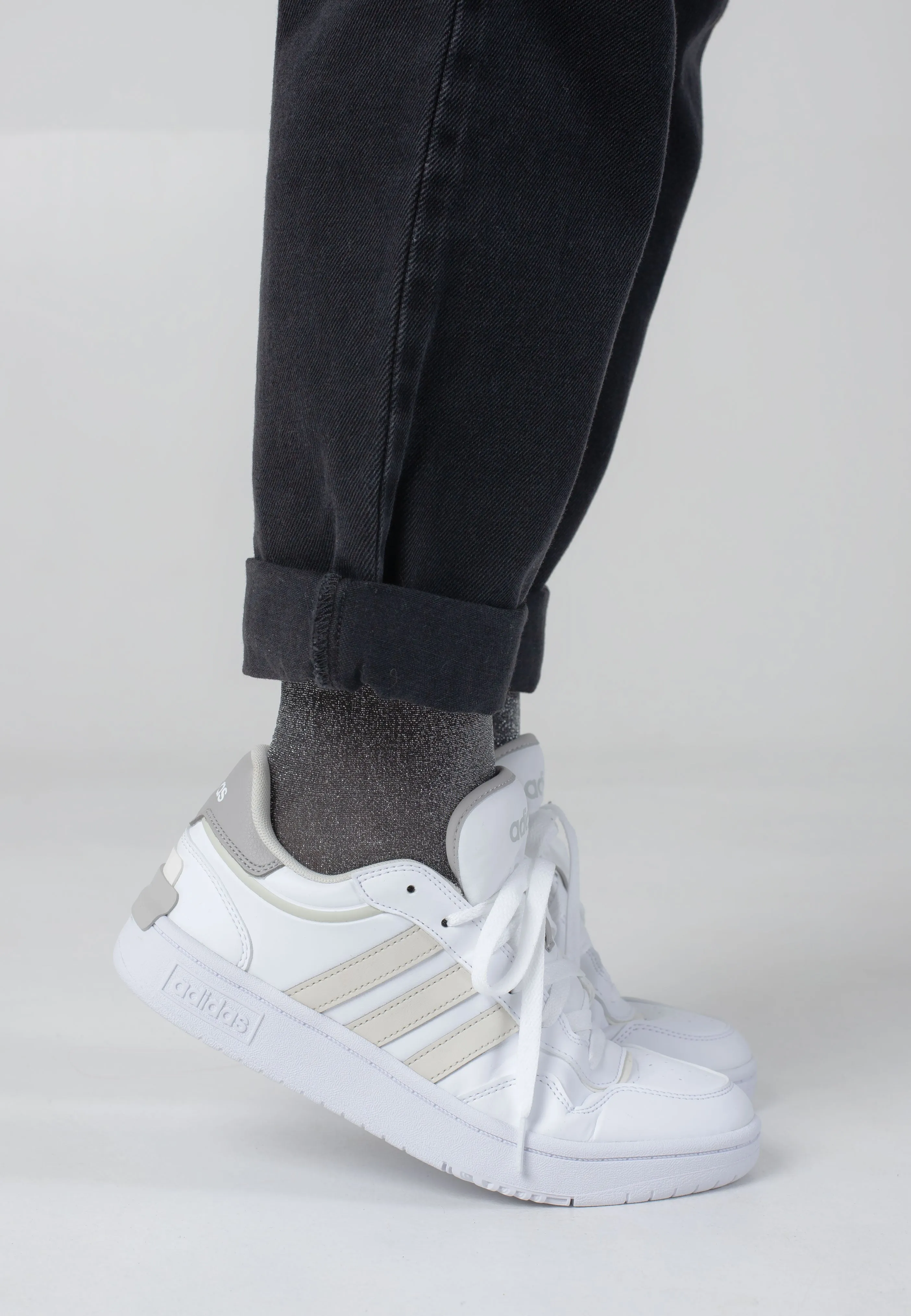 Adidas - Hoops 3.0 Se W Grey/Ftwwht/Orbgry - Girl Shoes