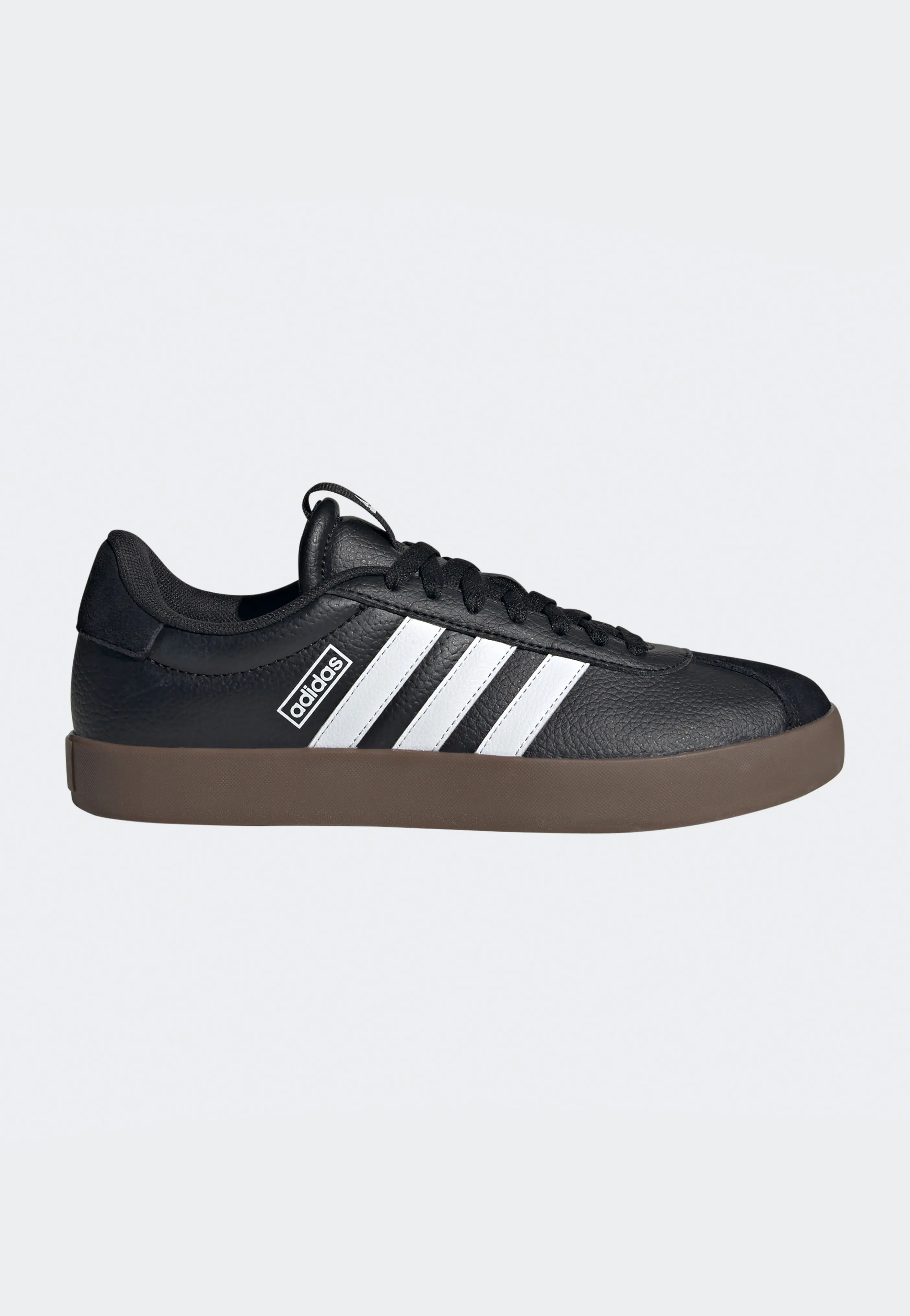 Adidas - Vl Court 3.0 Cblack/Ftwwht/Gum5 - Girl Shoes