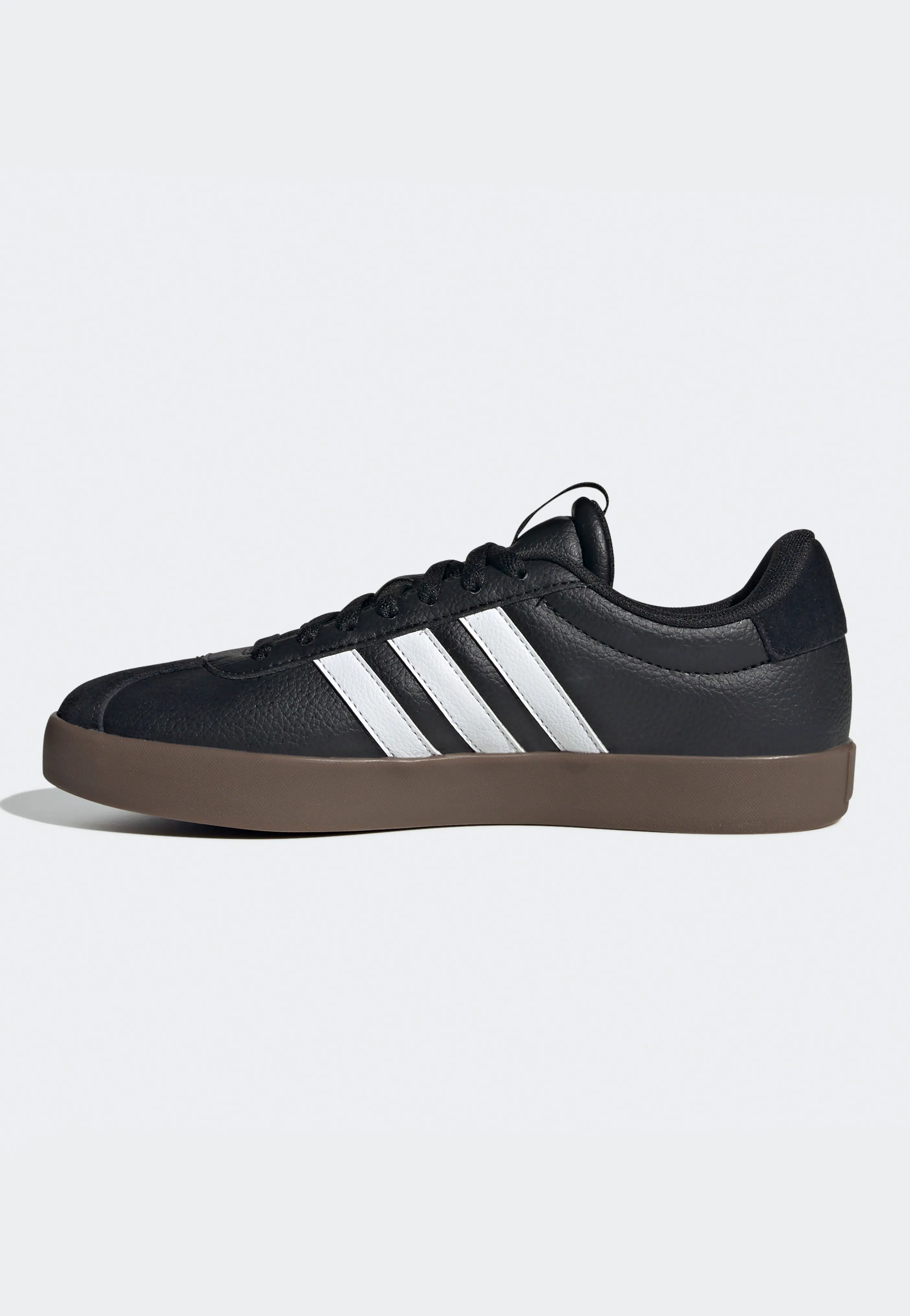 Adidas - Vl Court 3.0 Cblack/Ftwwht/Gum5 - Girl Shoes