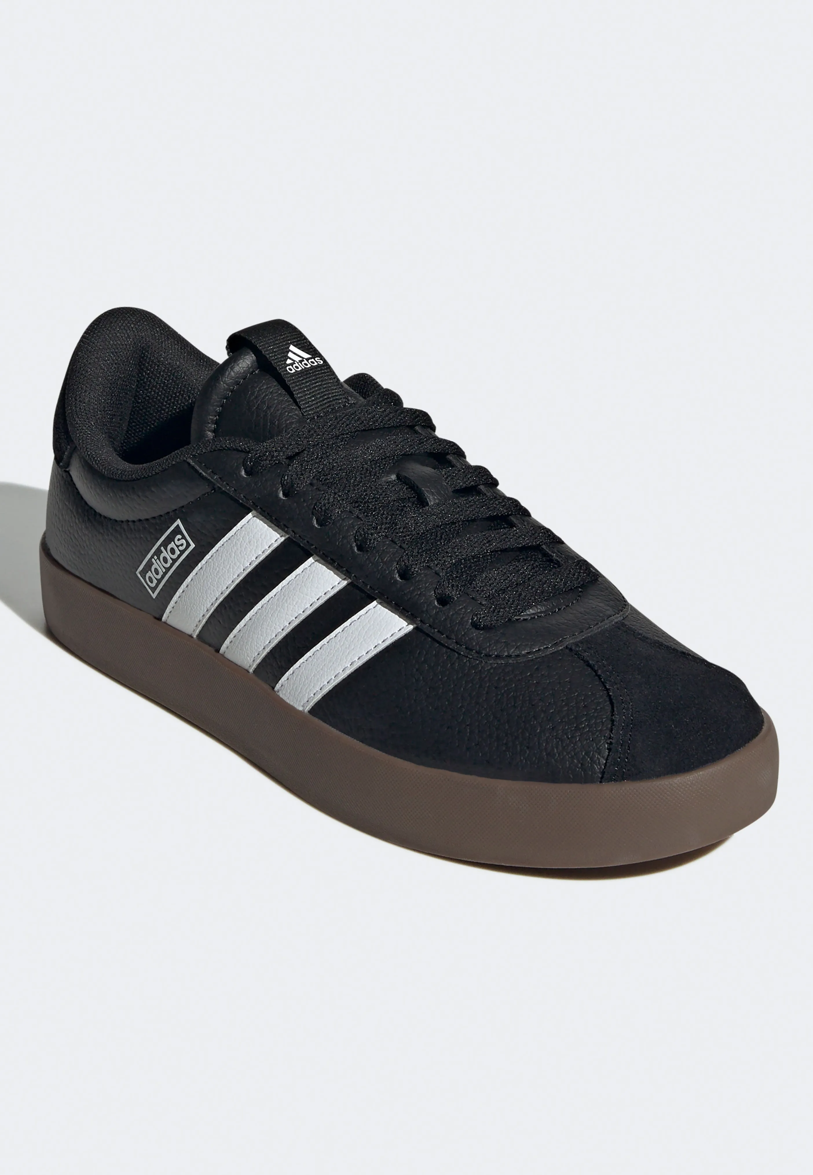 Adidas - Vl Court 3.0 Cblack/Ftwwht/Gum5 - Girl Shoes