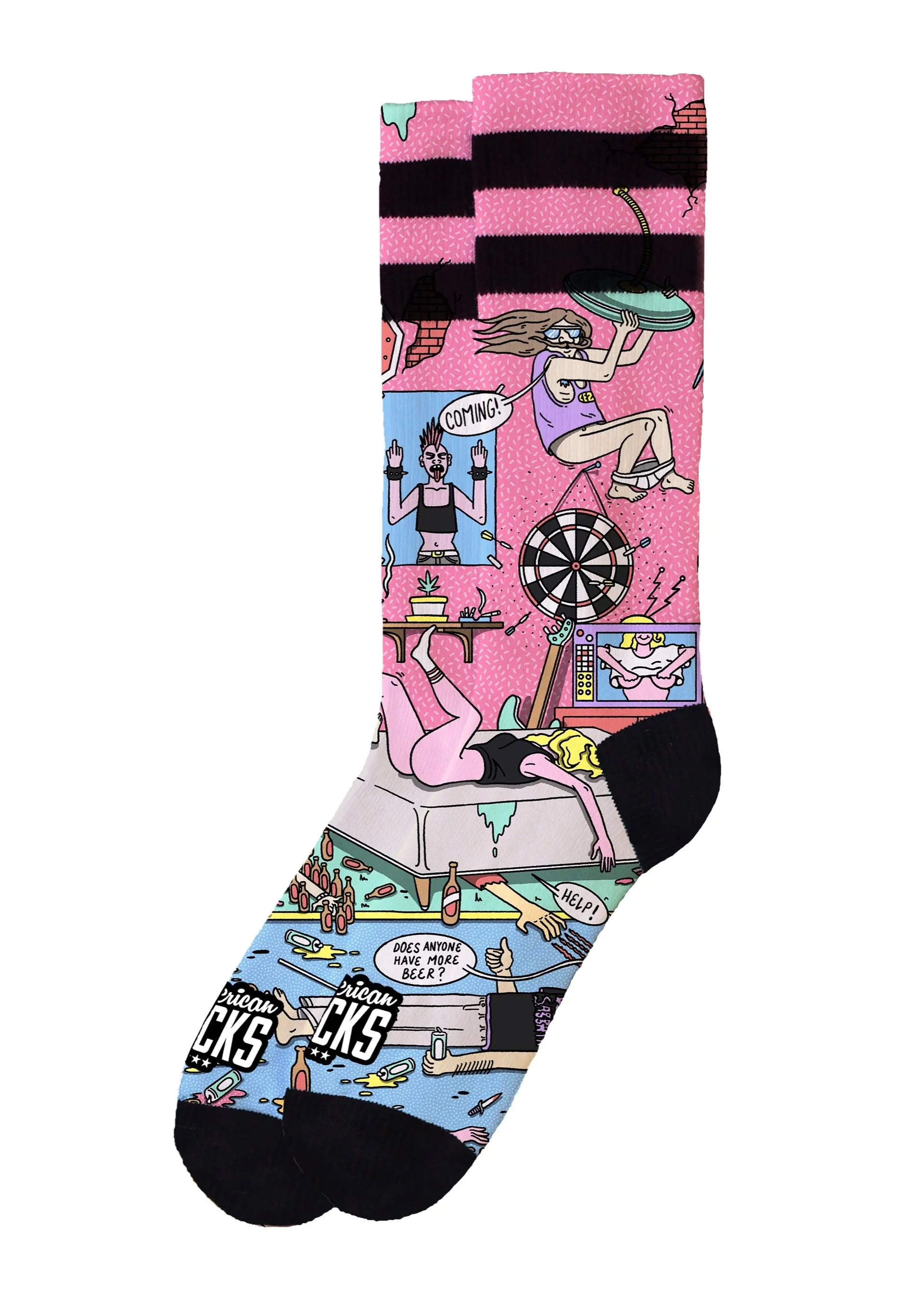 American Socks - American Pie Mid High  - Socks