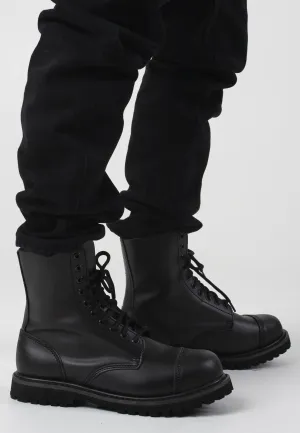 Brandit - Vegantom 10 Eyelett Black - Shoes