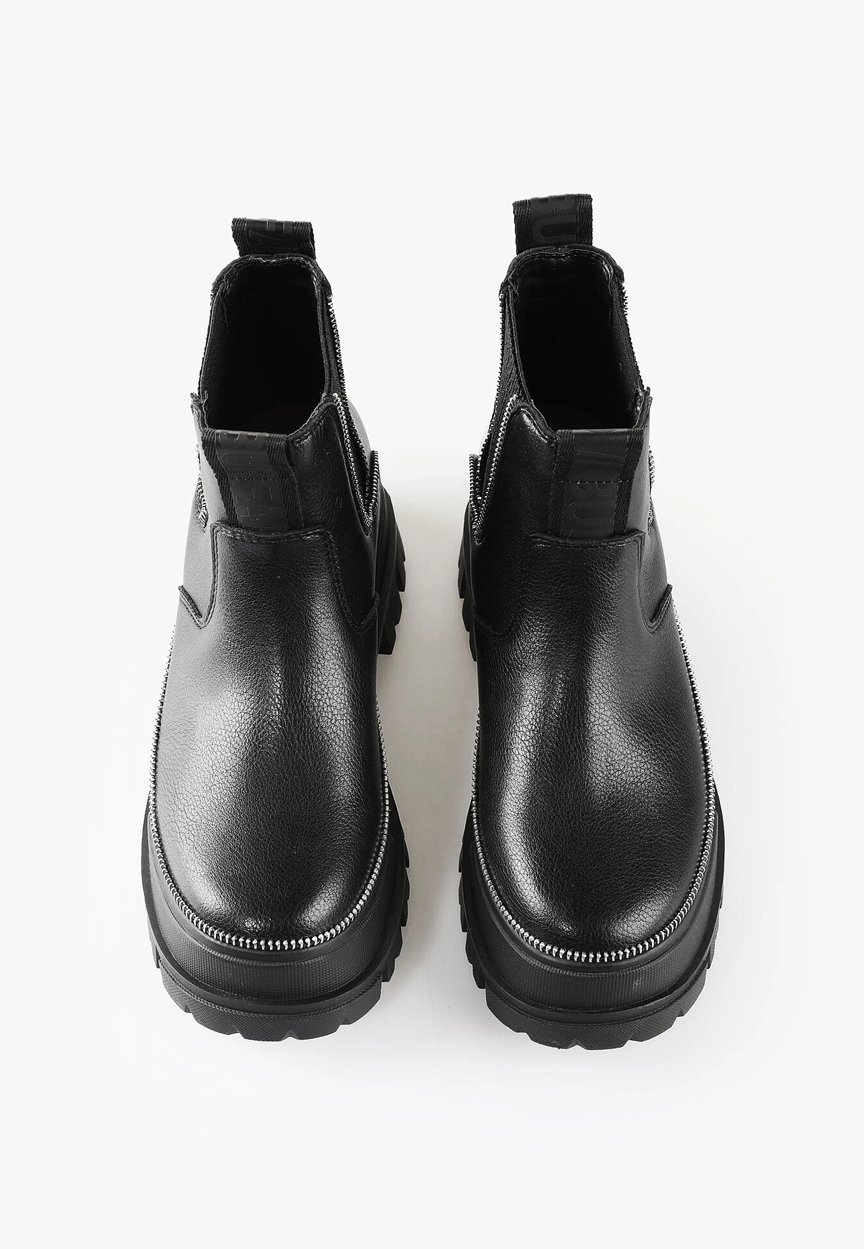Buffalo - Aspha Chelsea Zip Black - Girl Shoes