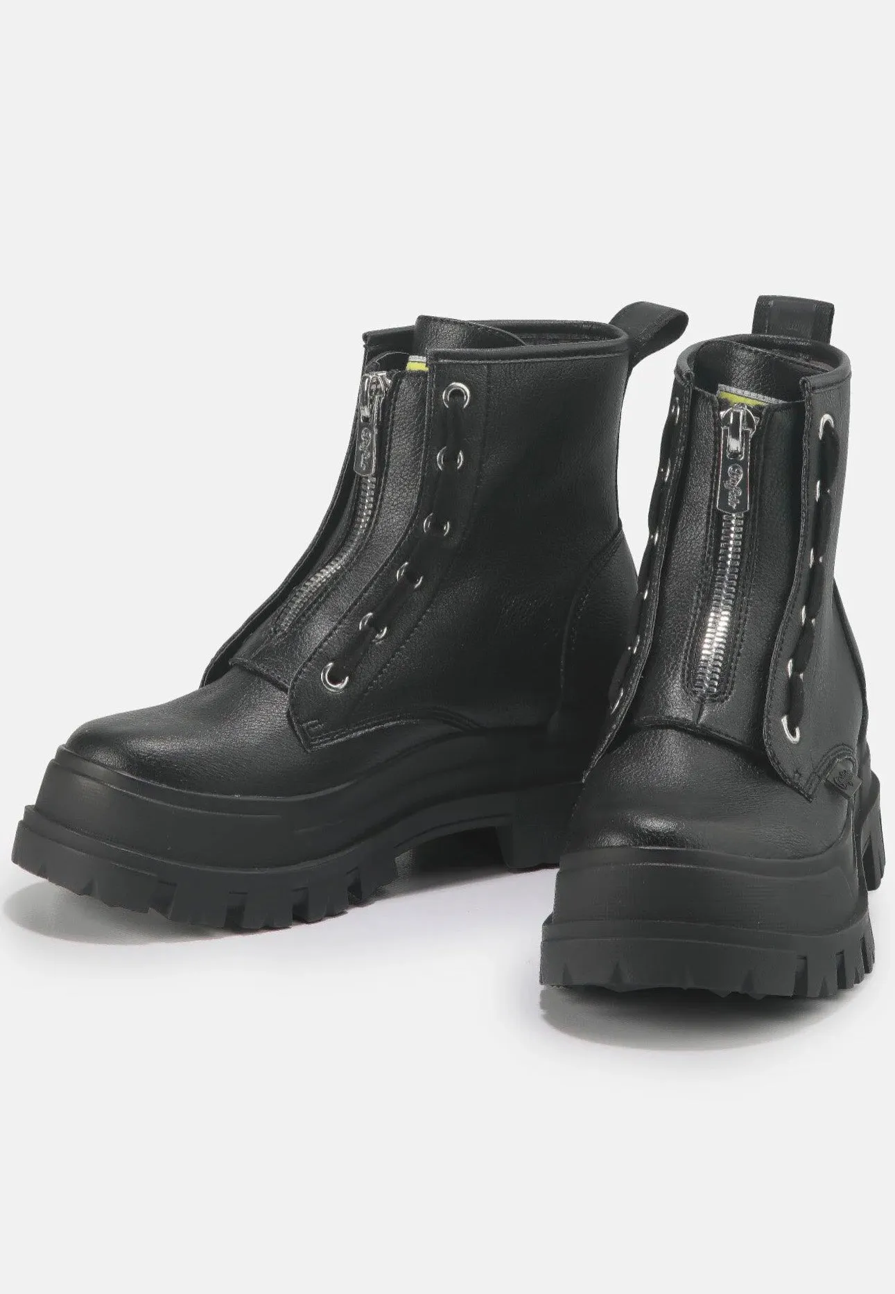 Buffalo - Aspha Zip Black - Girl Shoes