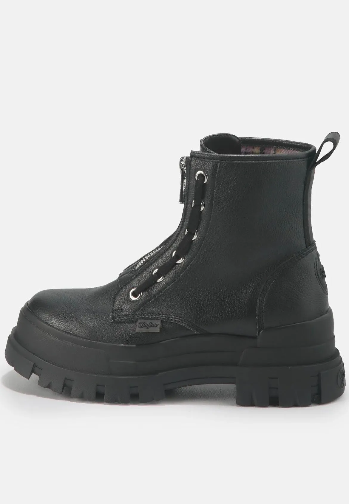 Buffalo - Aspha Zip Black - Girl Shoes