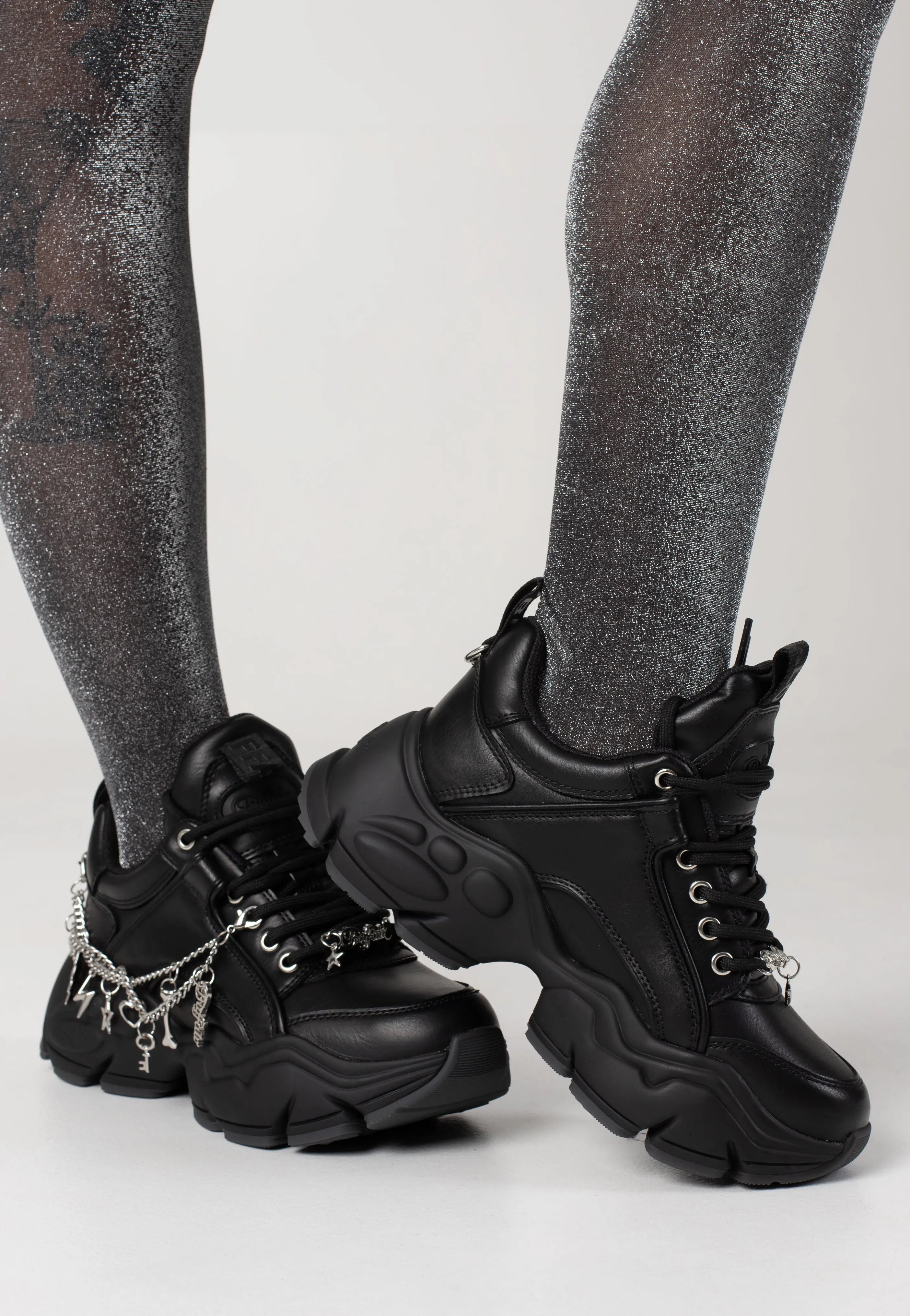 Buffalo - Binary Charm Vegan Nappa Black - Girl Shoes