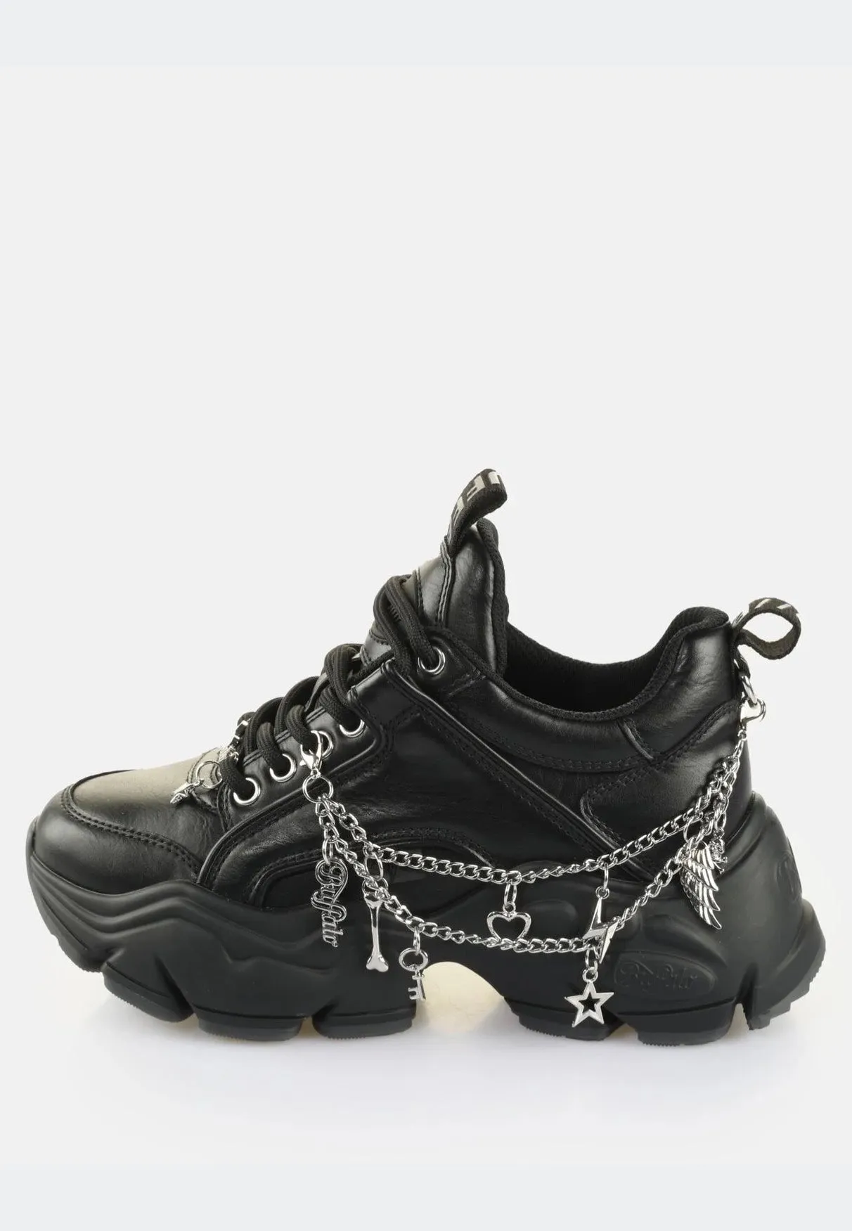 Buffalo - Binary Charm Vegan Nappa Black - Girl Shoes