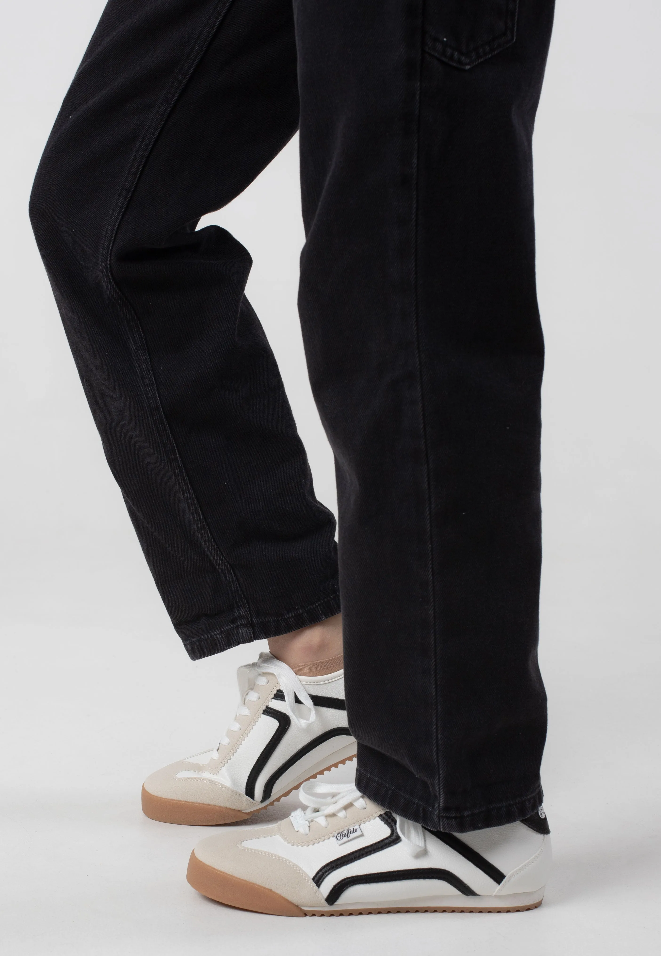 Buffalo - Java White/Cream/Black - Girl Shoes