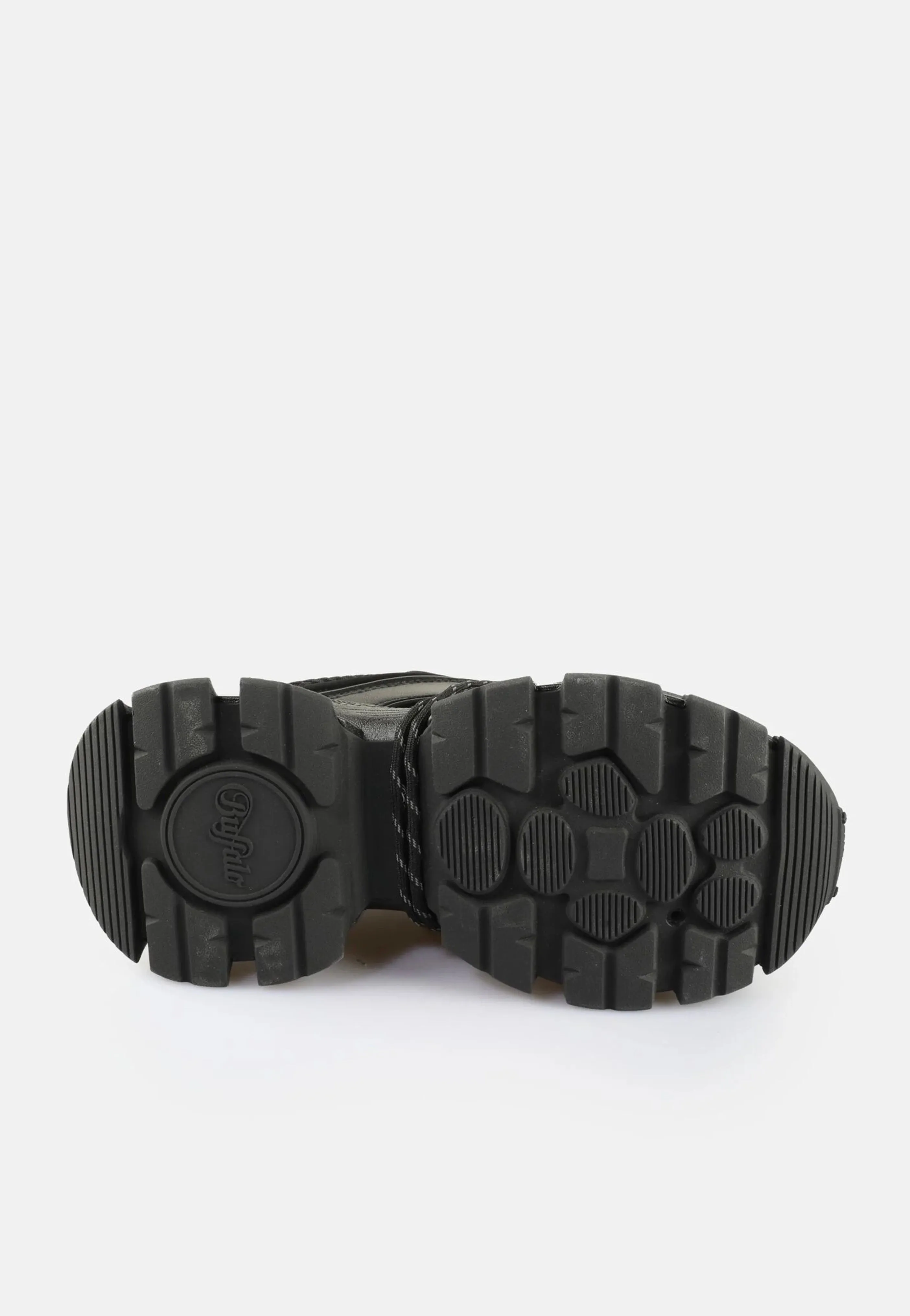 Buffalo - Saturn Lace Vegan Nappa/Mesh Black - Girl Shoes