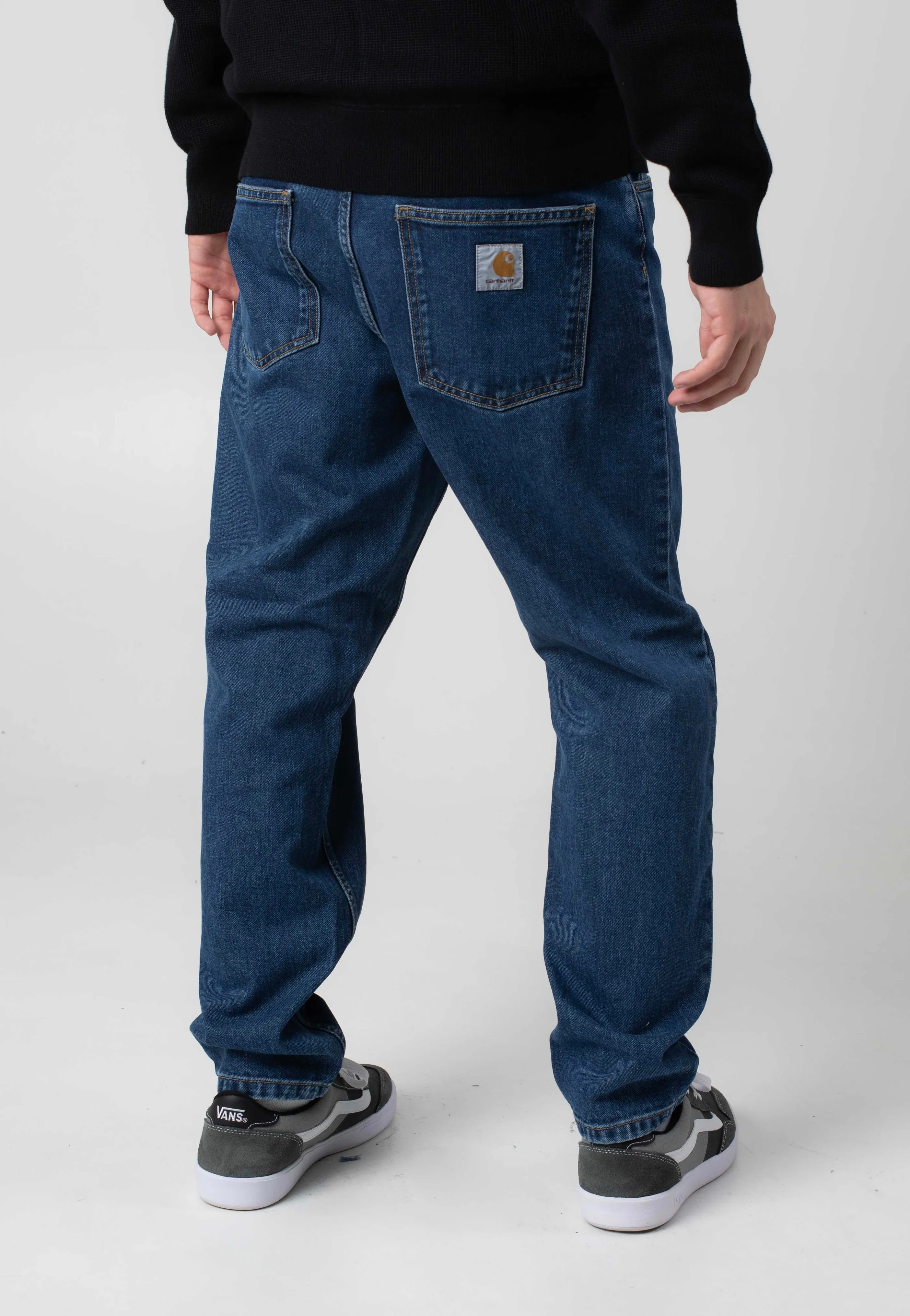Carhartt WIP - Newel Stone Washed Blue - Pants