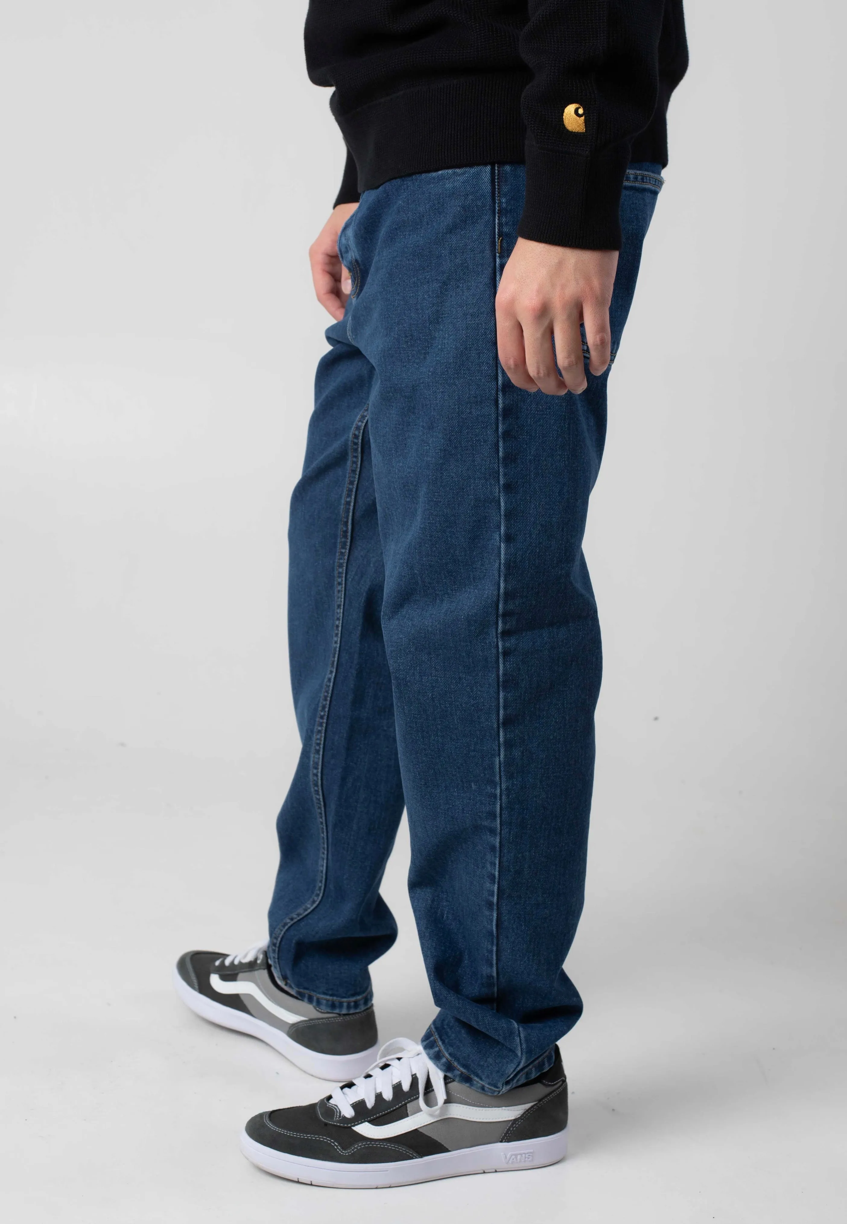 Carhartt WIP - Newel Stone Washed Blue - Pants