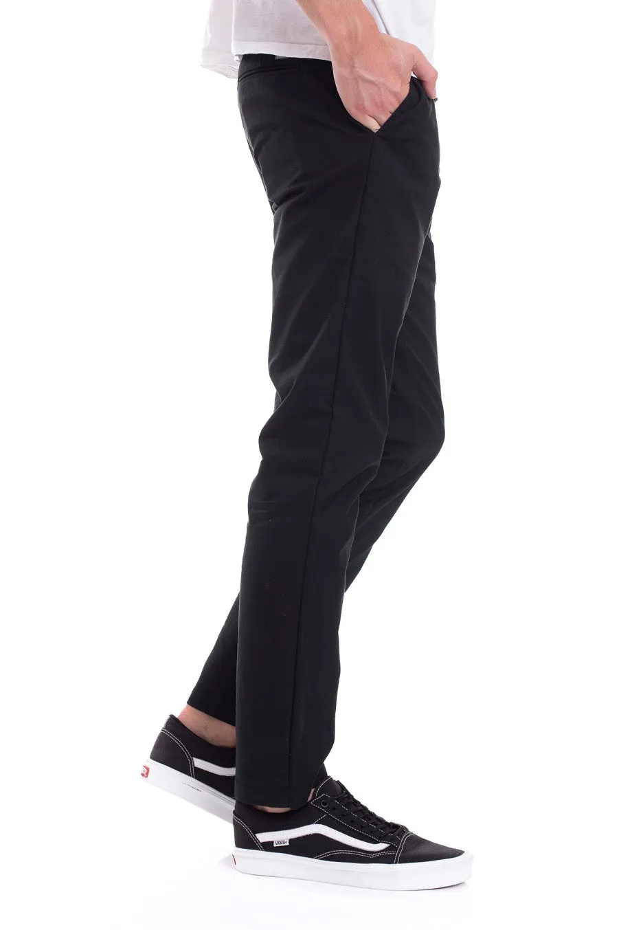 Carhartt WIP - Sid Lamar Twill Black Rinsed - Pants