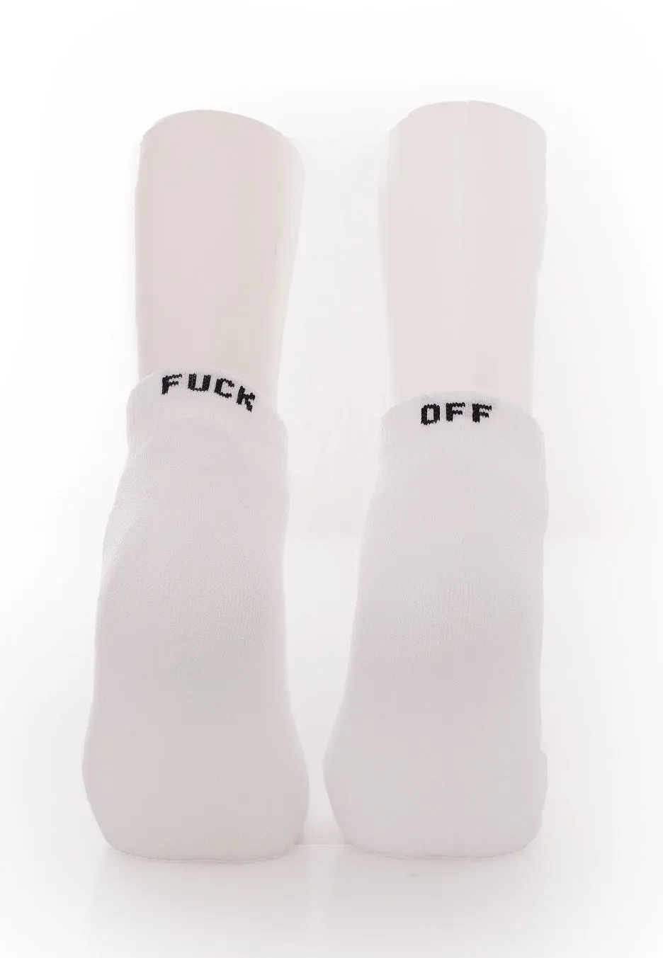 Dancitee - Fuck Off Sneaker White - Socks