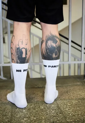 Dancitee - No Pits No Party White - Socks