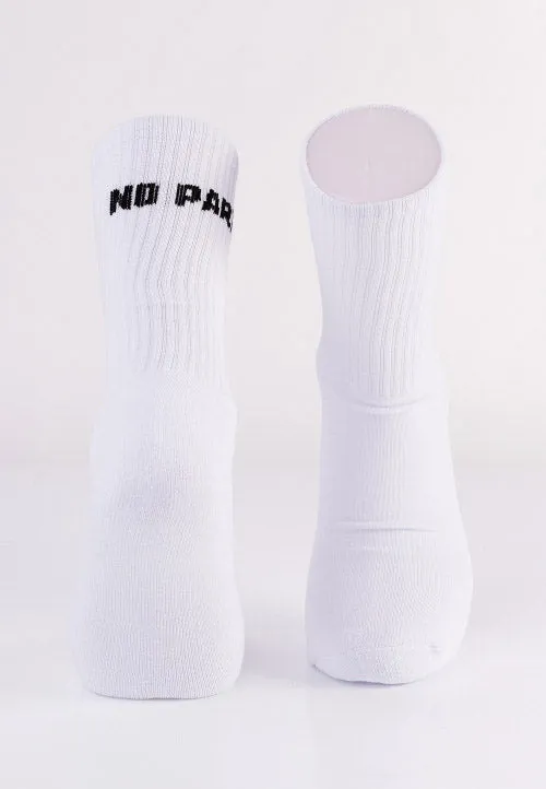 Dancitee - No Pits No Party White - Socks