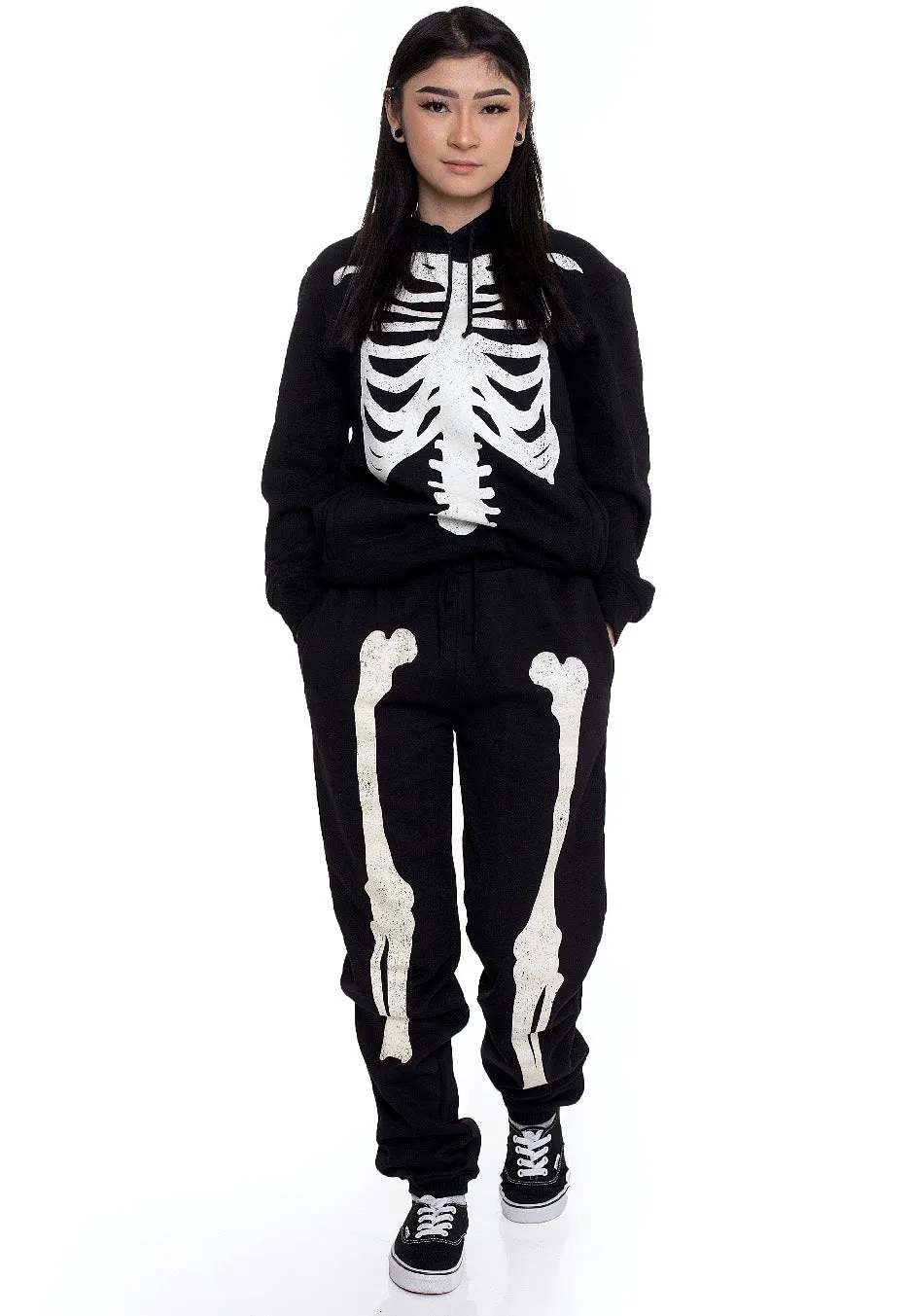 Dark Moon - Skeleton Glow In The Dark - Sweat Pants