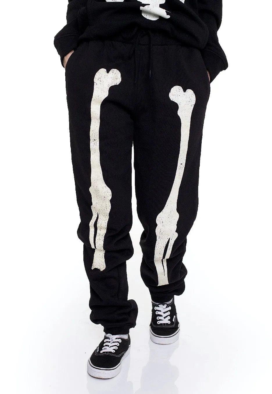 Dark Moon - Skeleton Glow In The Dark - Sweat Pants