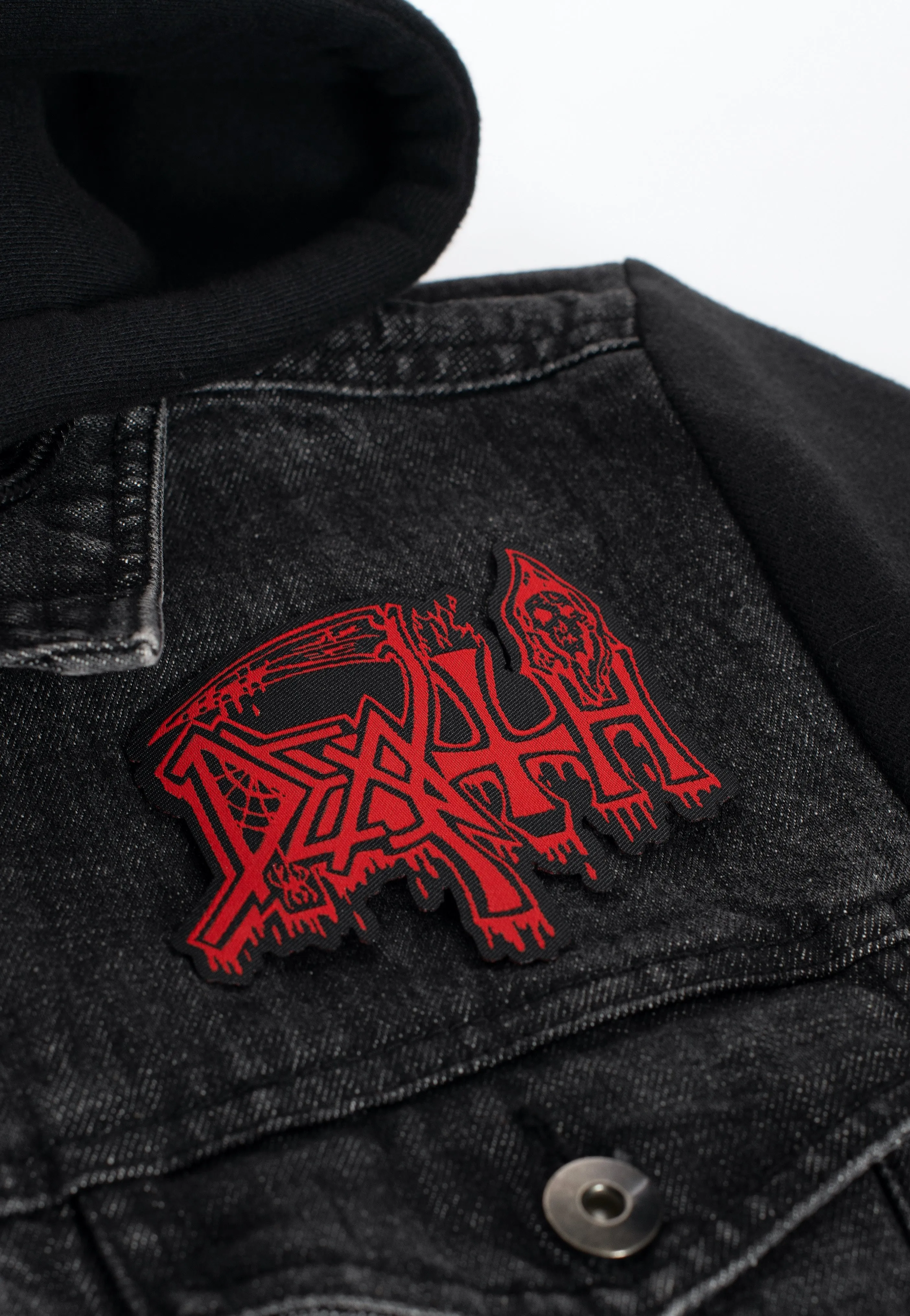 Death - Logo Cut Out - Patch