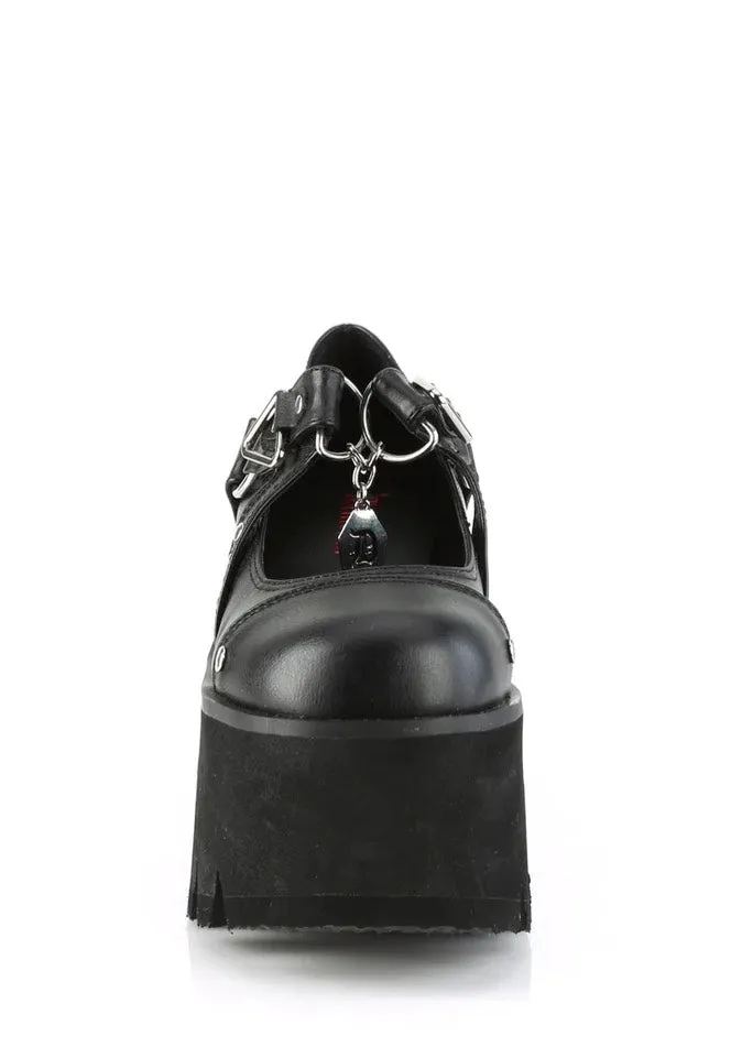 DemoniaCult - Ashes 33 Black - Girl Shoes