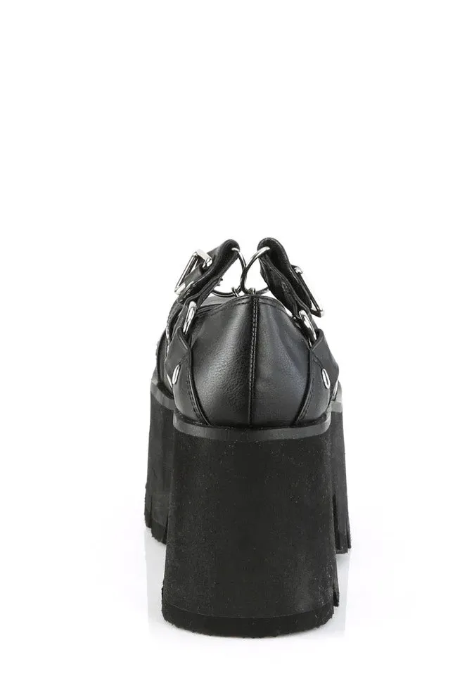 DemoniaCult - Ashes 33 Black - Girl Shoes