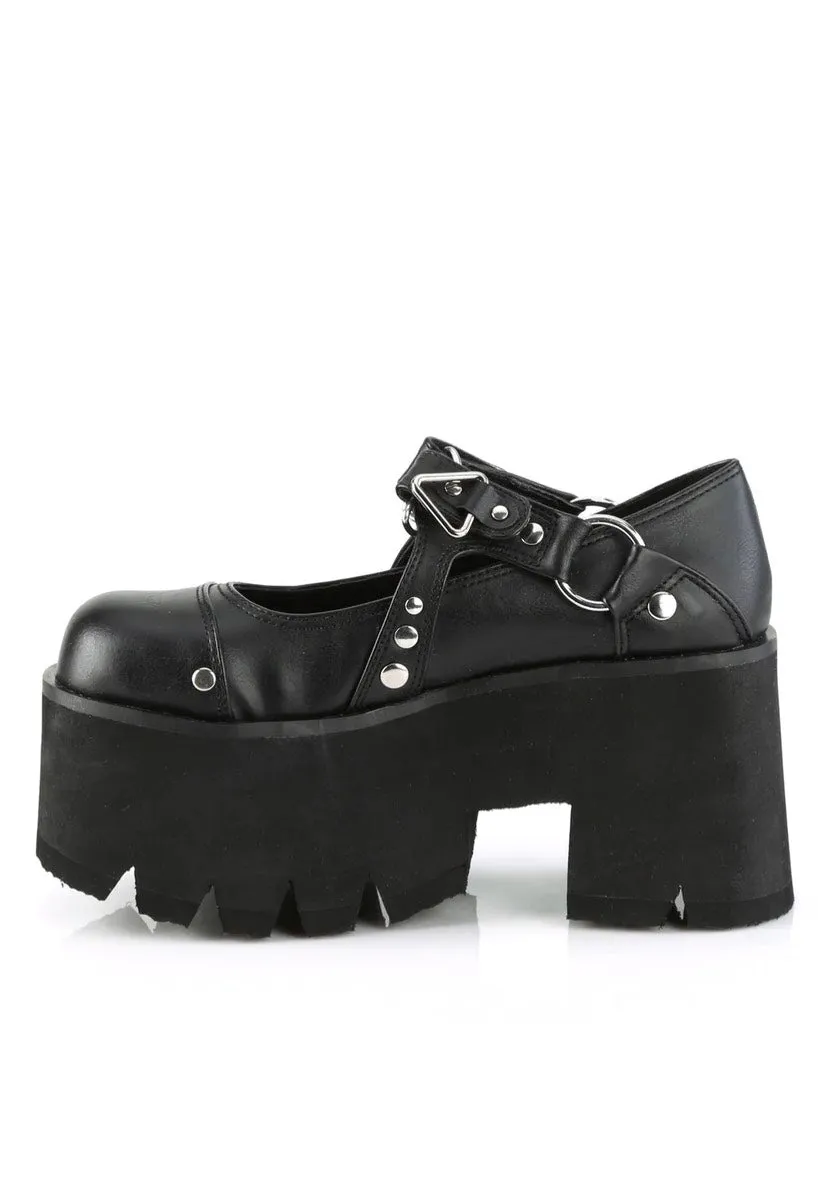 DemoniaCult - Ashes 33 Black - Girl Shoes