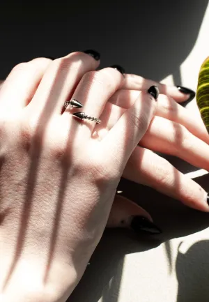 etNox - Klauen Silver - Ring