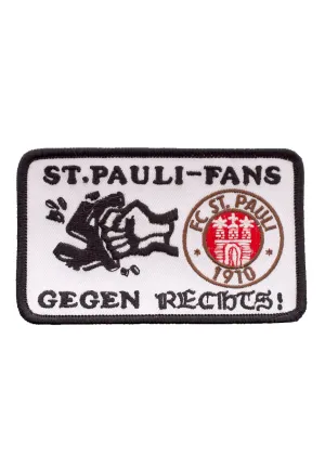 FC St. Pauli - Gegen Rechts - Patch