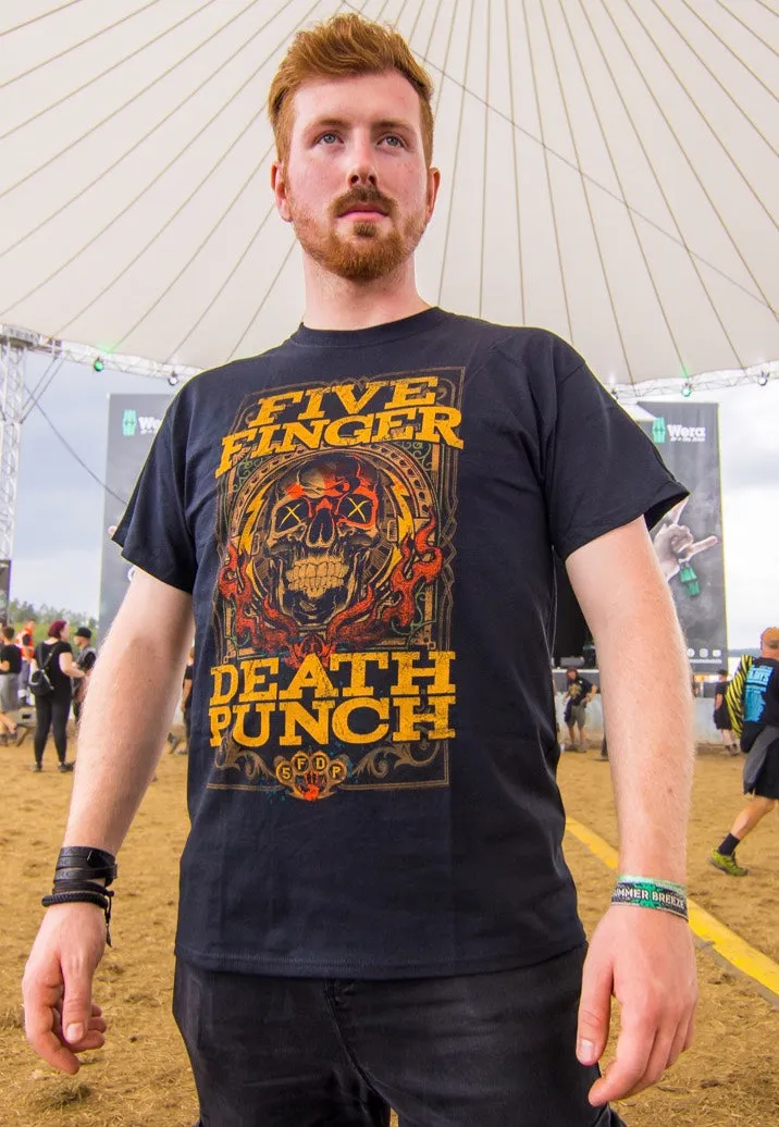 Five Finger Death Punch - Wanted - T-Shirt