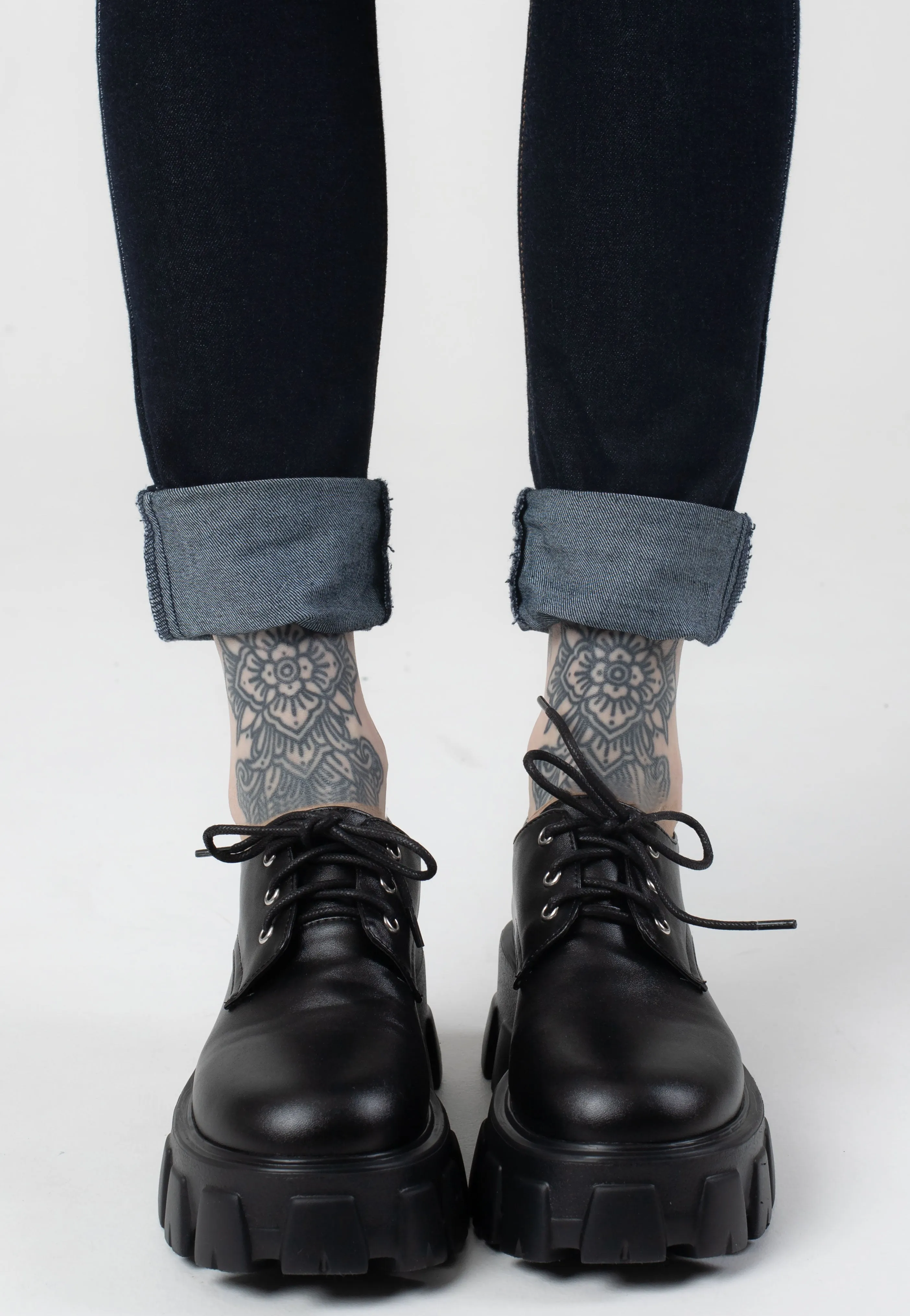 Foxblood - Platform Oxford Black - Girl Shoes