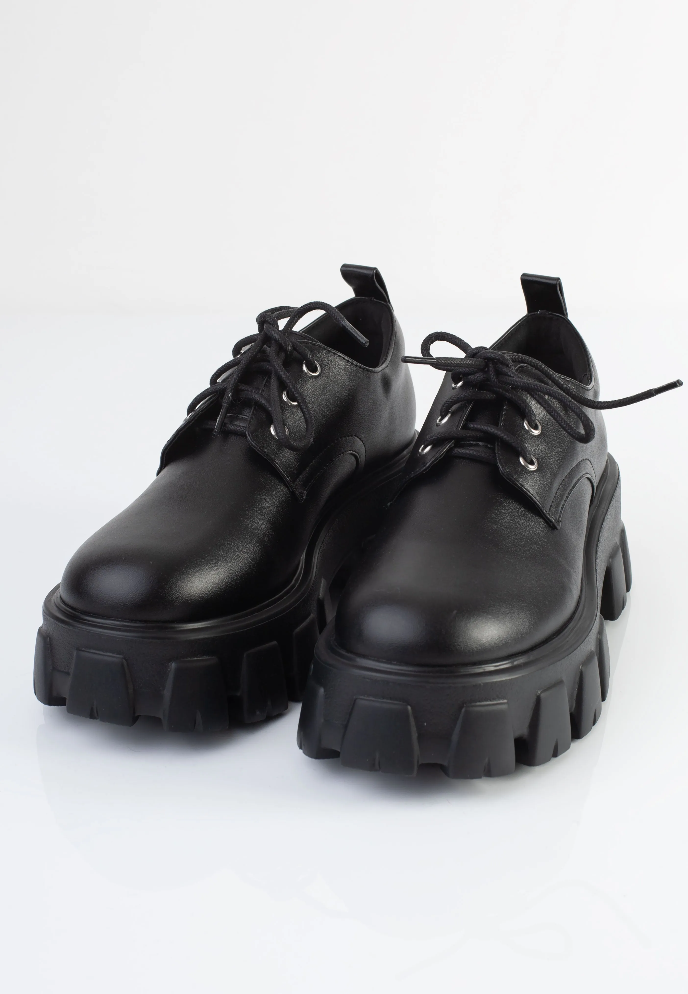 Foxblood - Platform Oxford Black - Girl Shoes