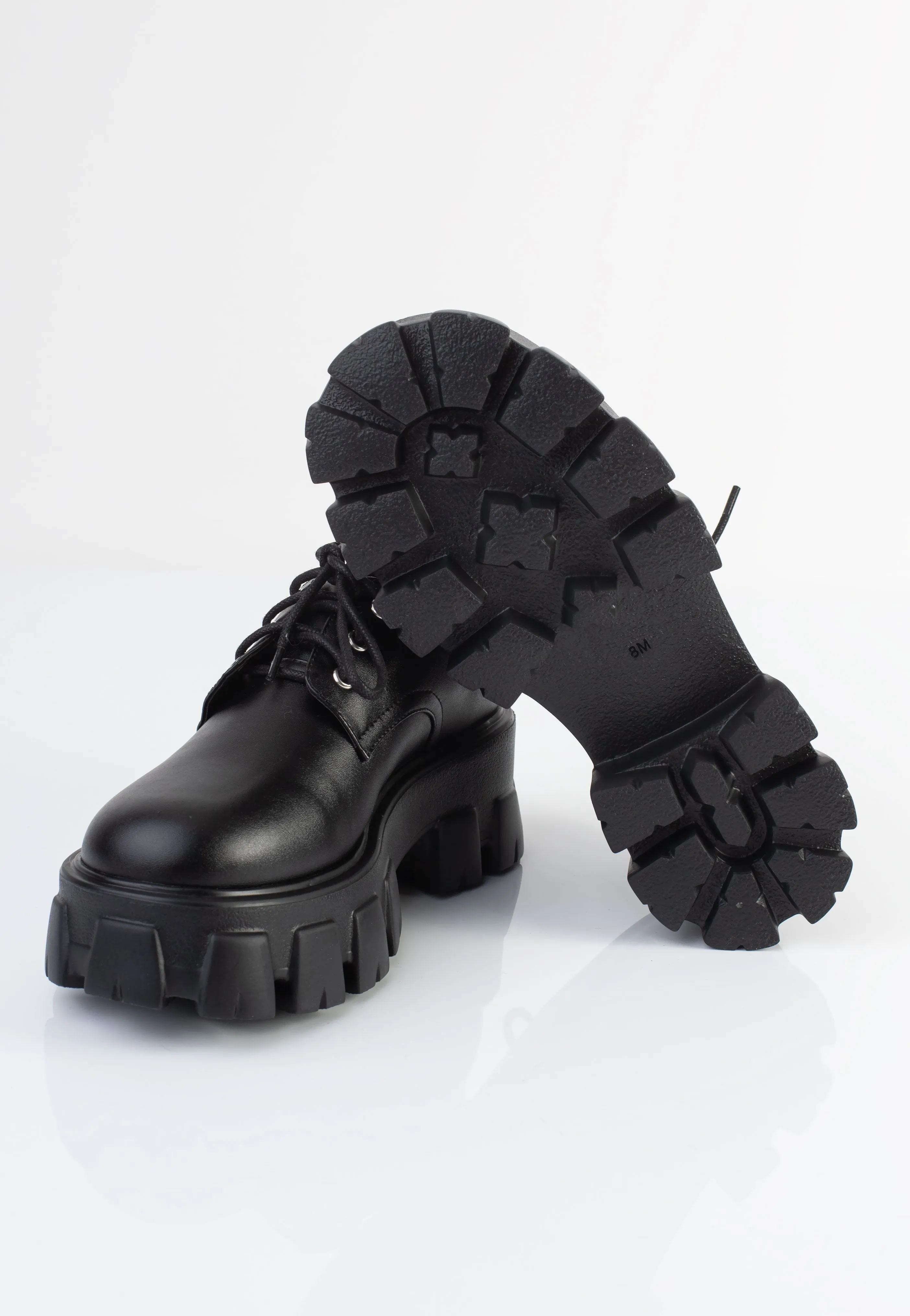 Foxblood - Platform Oxford Black - Girl Shoes