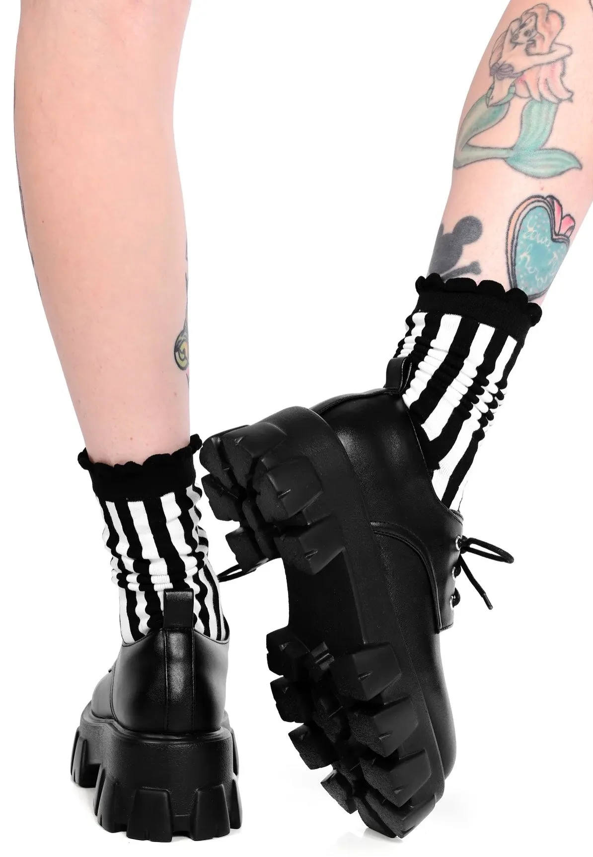 Foxblood - Platform Oxford Black - Girl Shoes