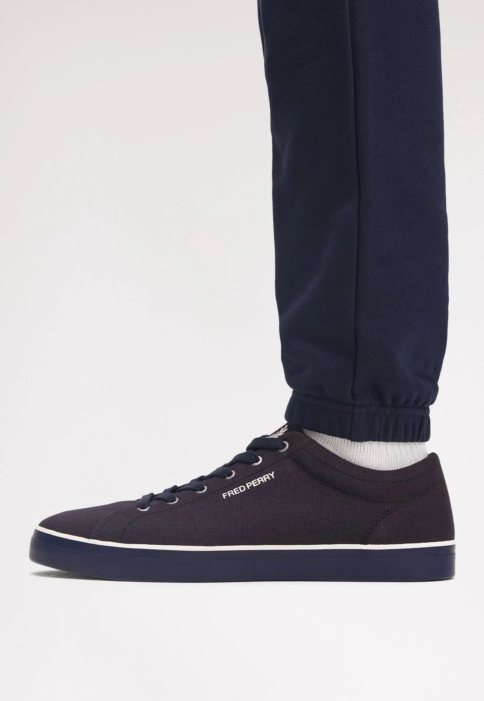 Fred Perry - Baseline Canvas Navy - Shoes