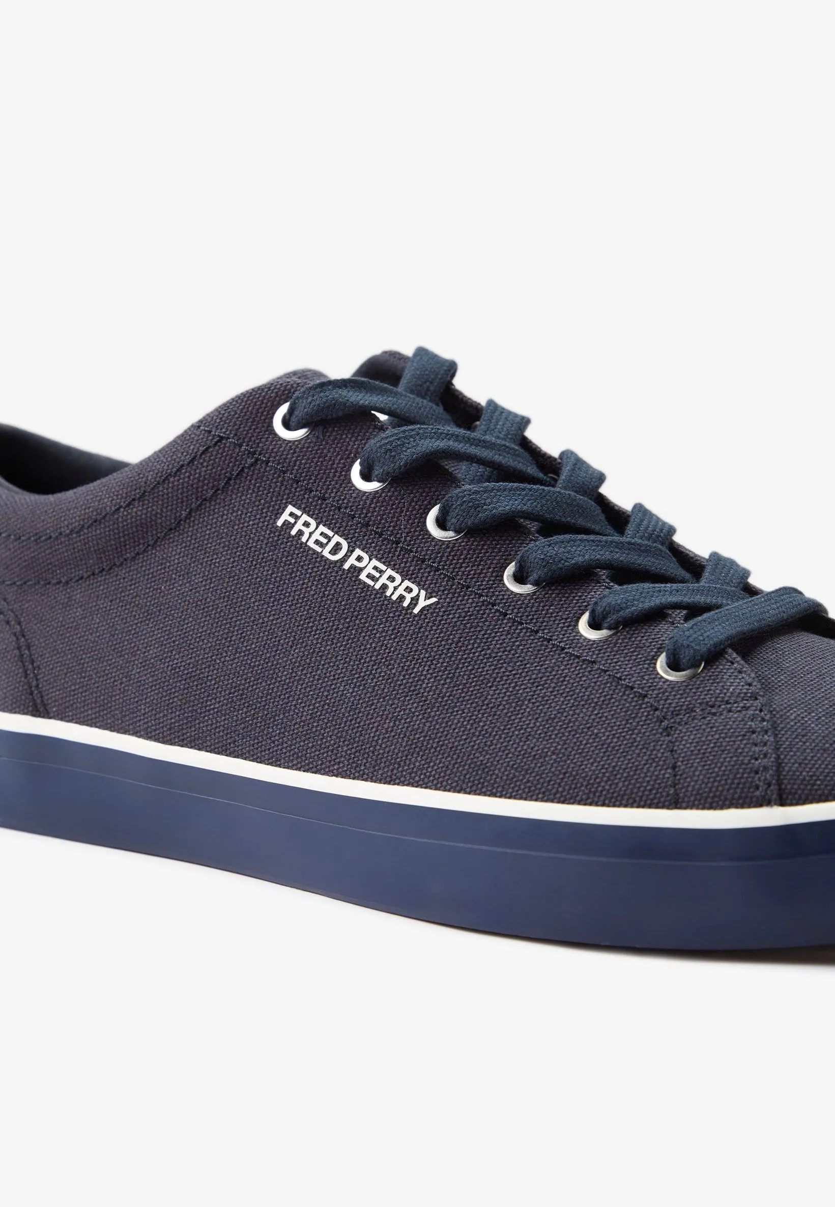 Fred Perry - Baseline Canvas Navy - Shoes