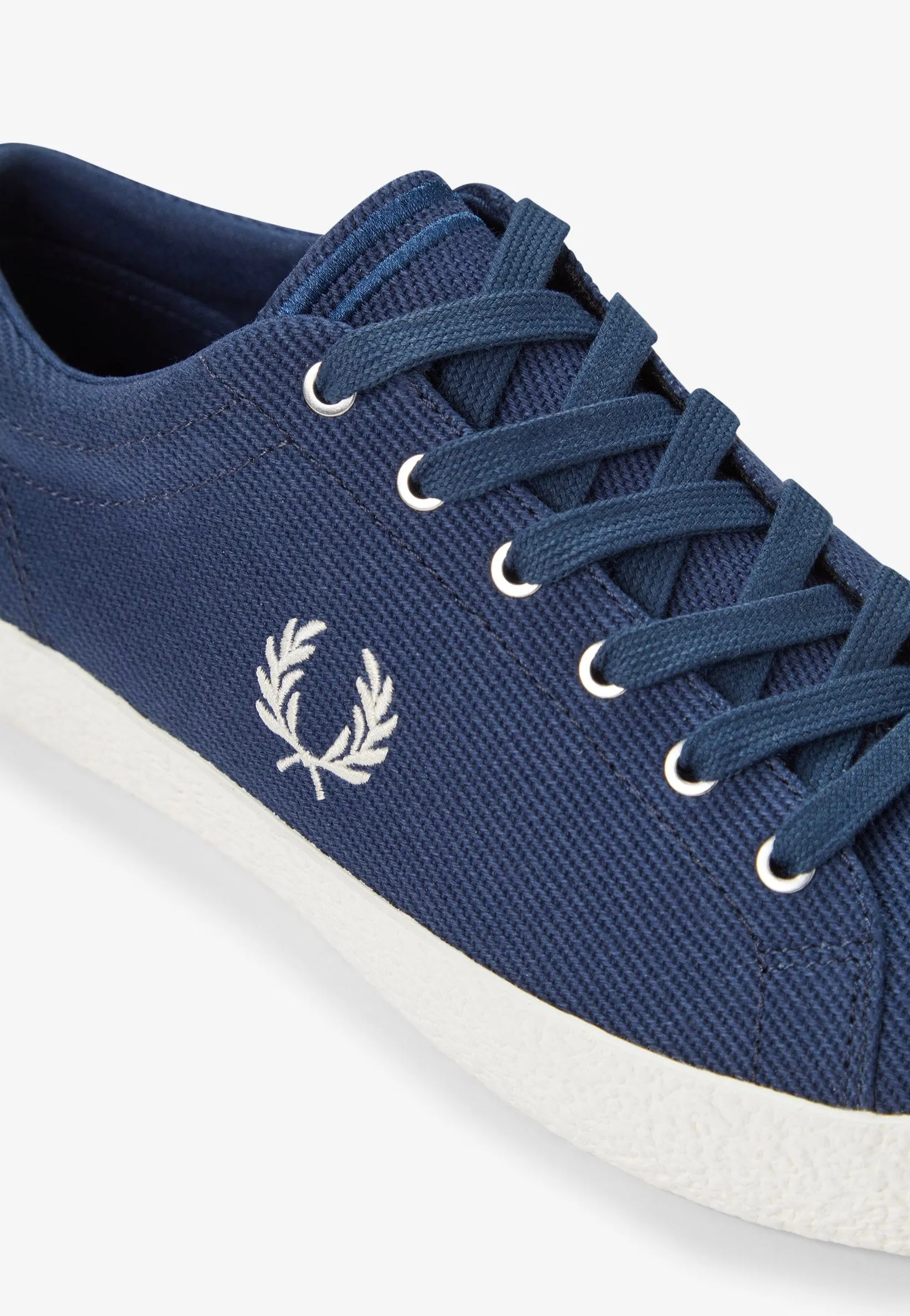 Fred Perry - Baseline Heavy Twill Tennis Blue - Shoes