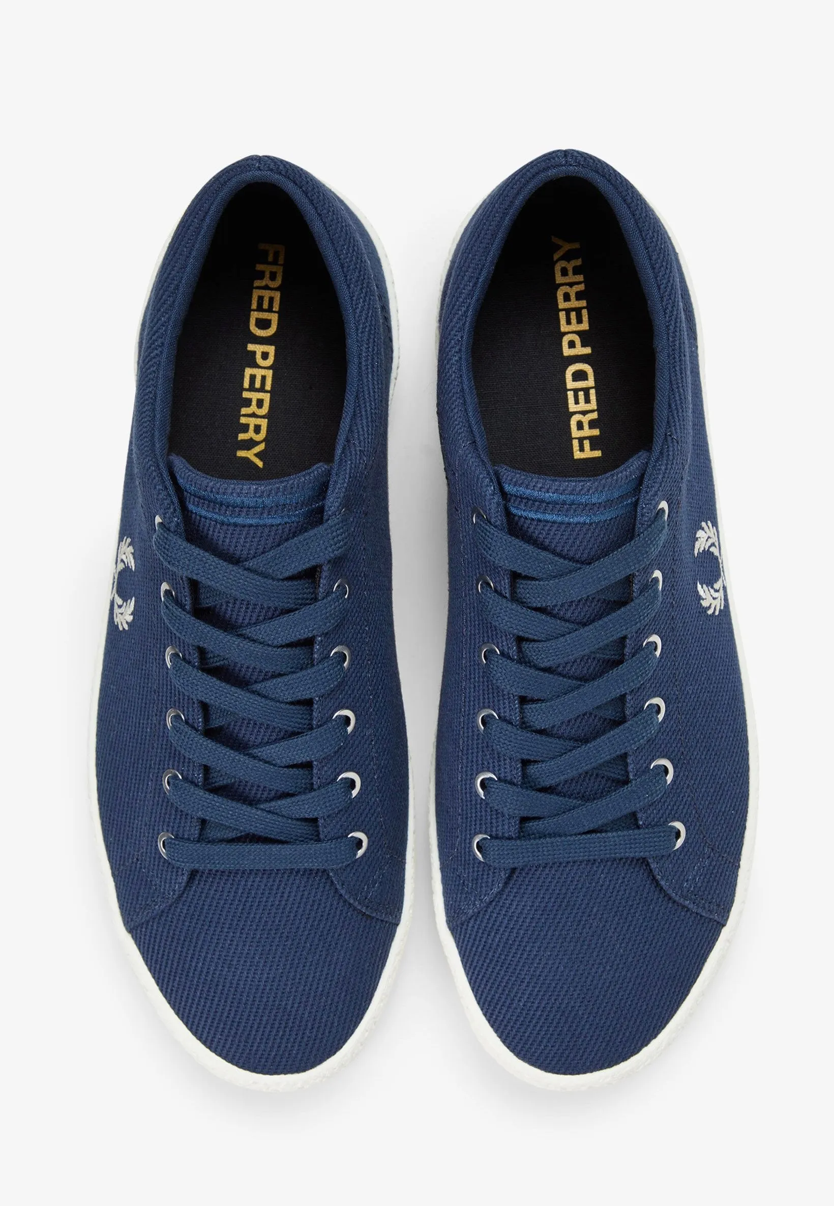Fred Perry - Baseline Heavy Twill Tennis Blue - Shoes