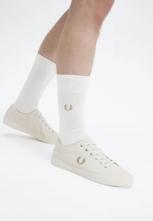 Fred Perry - Baseline Twill Ecru/Warm Stone - Shoes