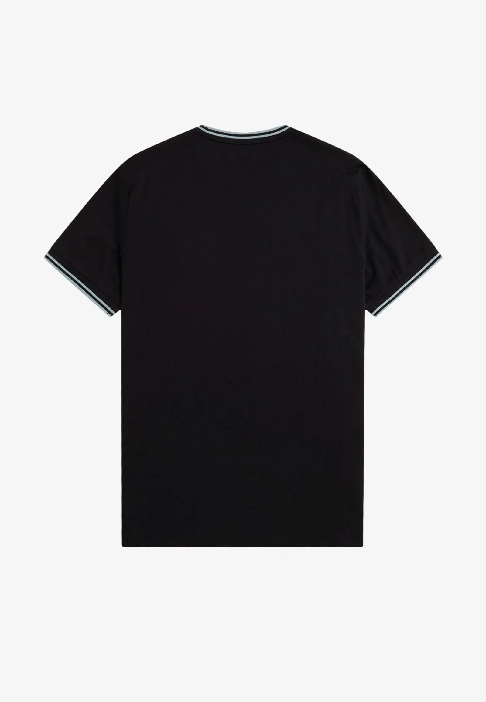 Fred Perry - Twin Tipped Black/Silverblue - T-Shirt