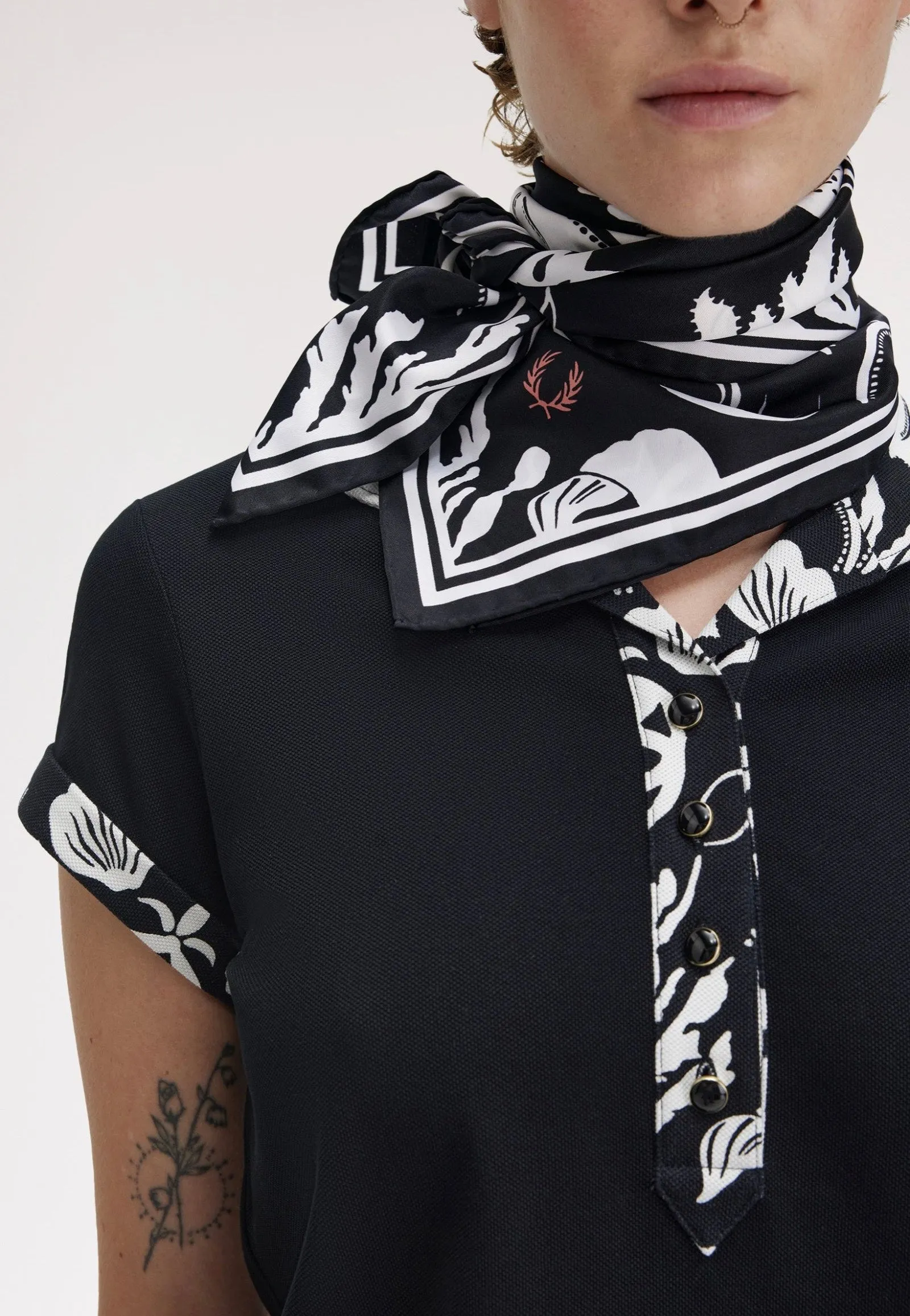 Fred Perry x Amy Winehouse - Amy Black - Scarf