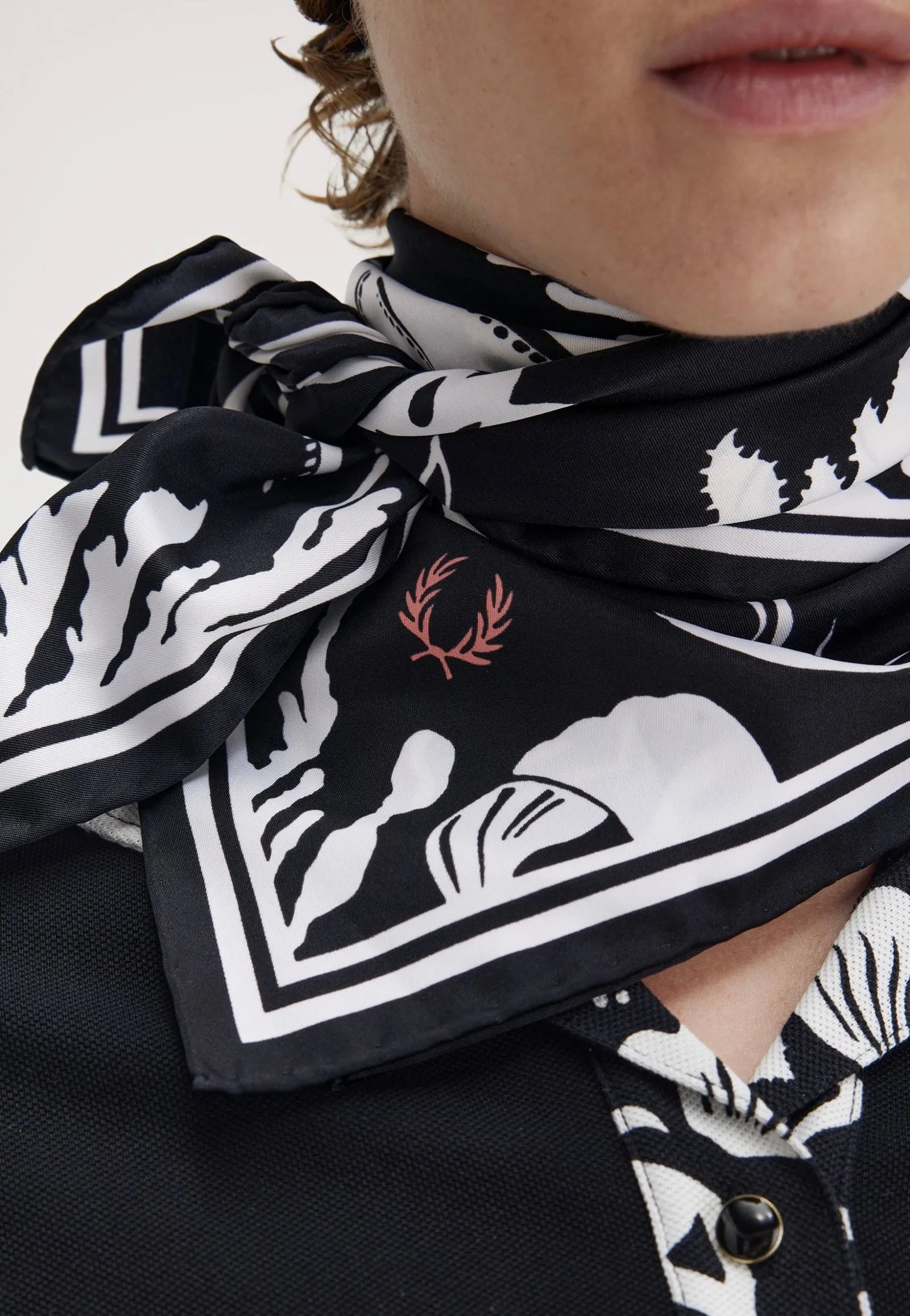 Fred Perry x Amy Winehouse - Amy Black - Scarf