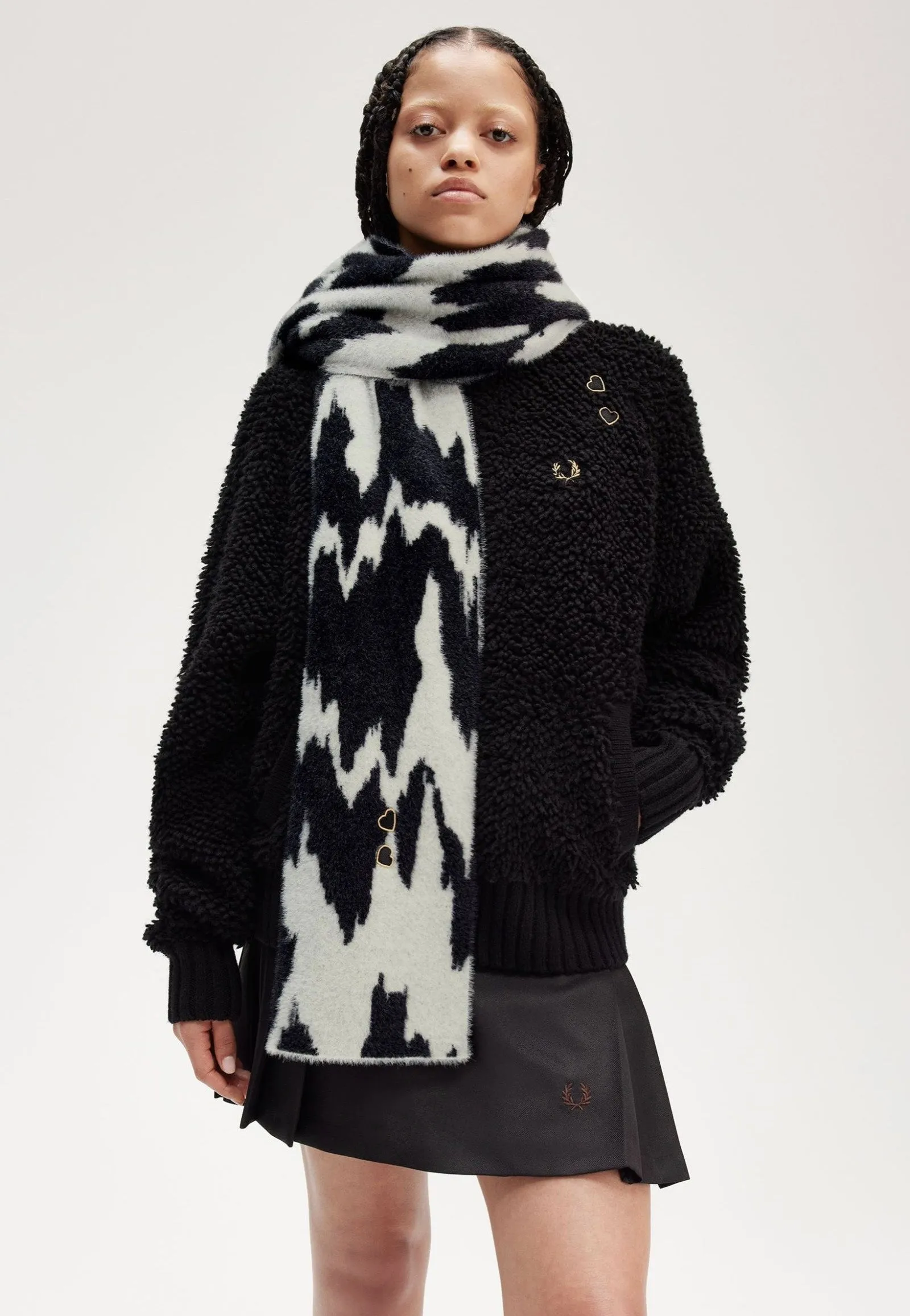 Fred Perry x Amy Winehouse - Amy Ecru - Scarf