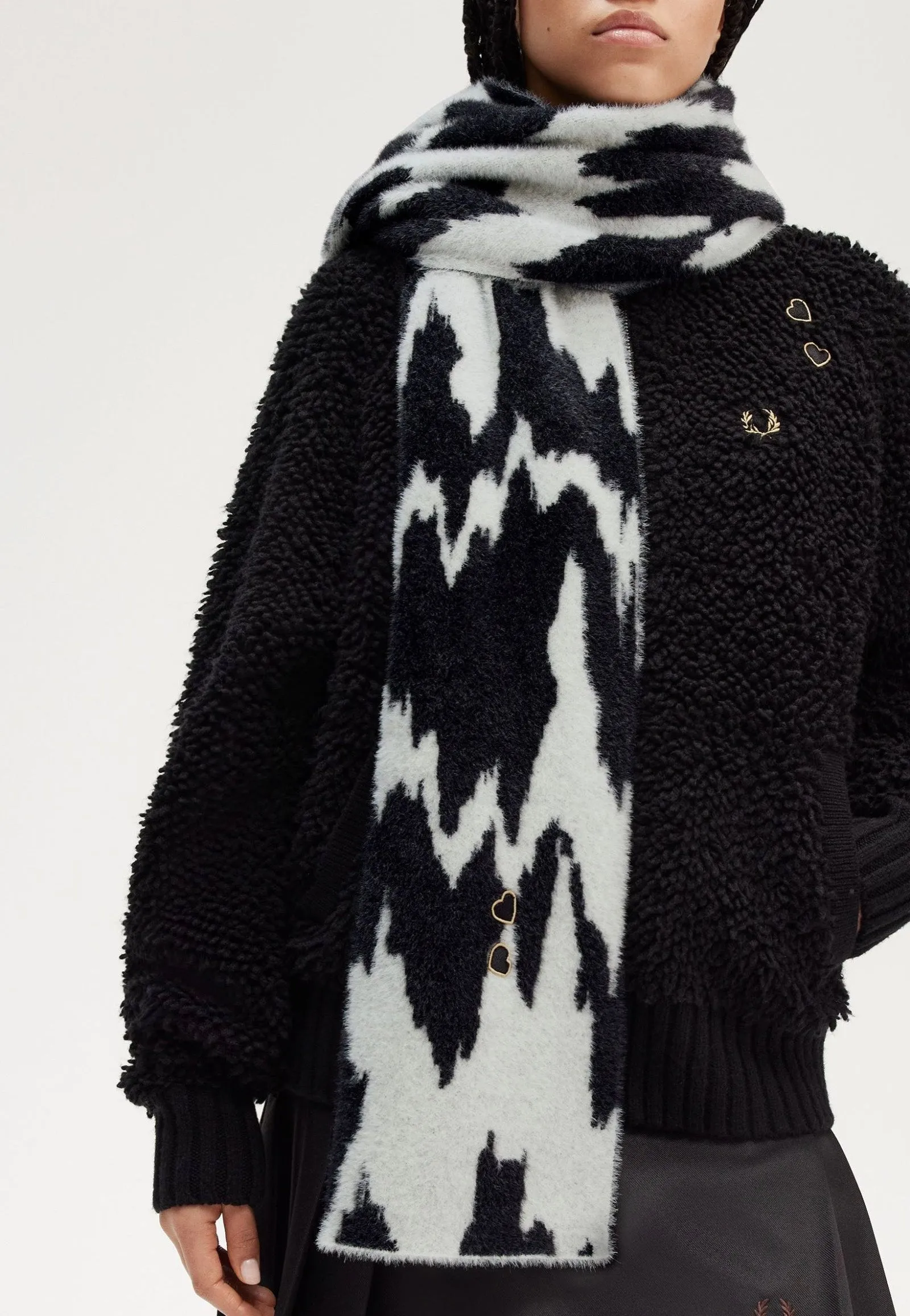 Fred Perry x Amy Winehouse - Amy Ecru - Scarf