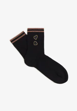 Fred Perry x Amy Winehouse - Amy Tipped Black/Marmalade - Socks