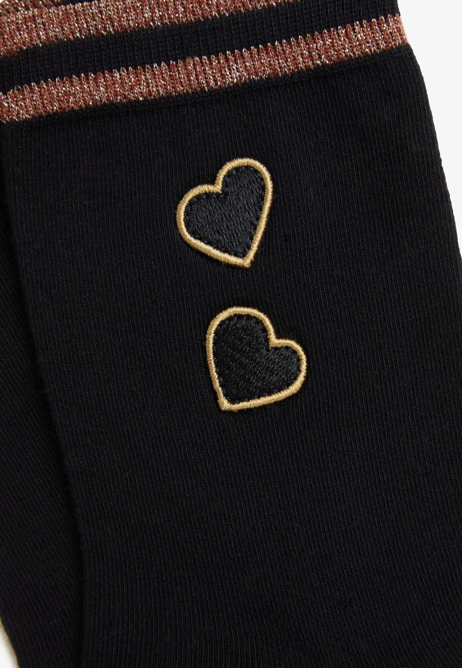 Fred Perry x Amy Winehouse - Amy Tipped Black/Marmalade - Socks