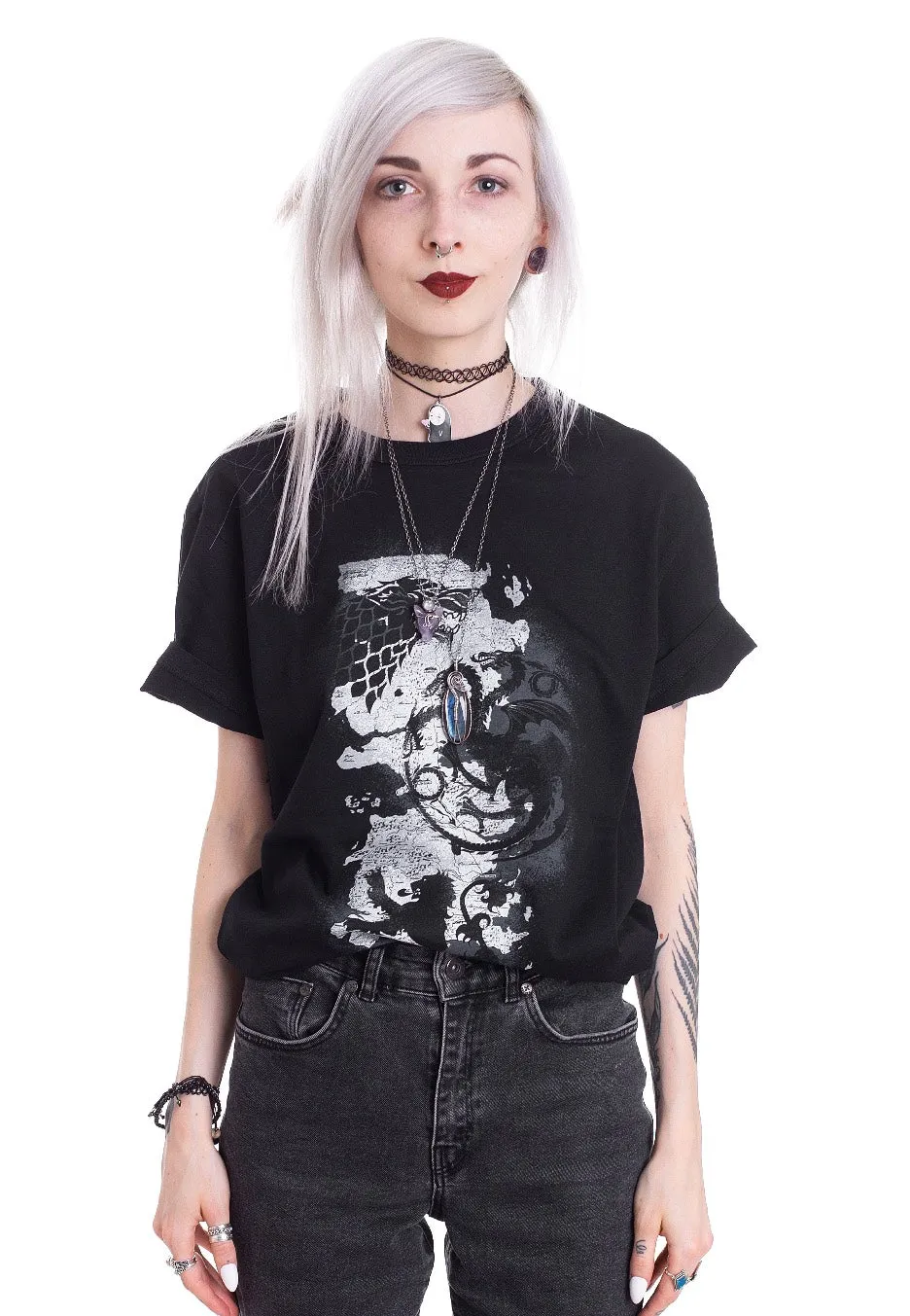Game Of Thrones - Map - T-Shirt