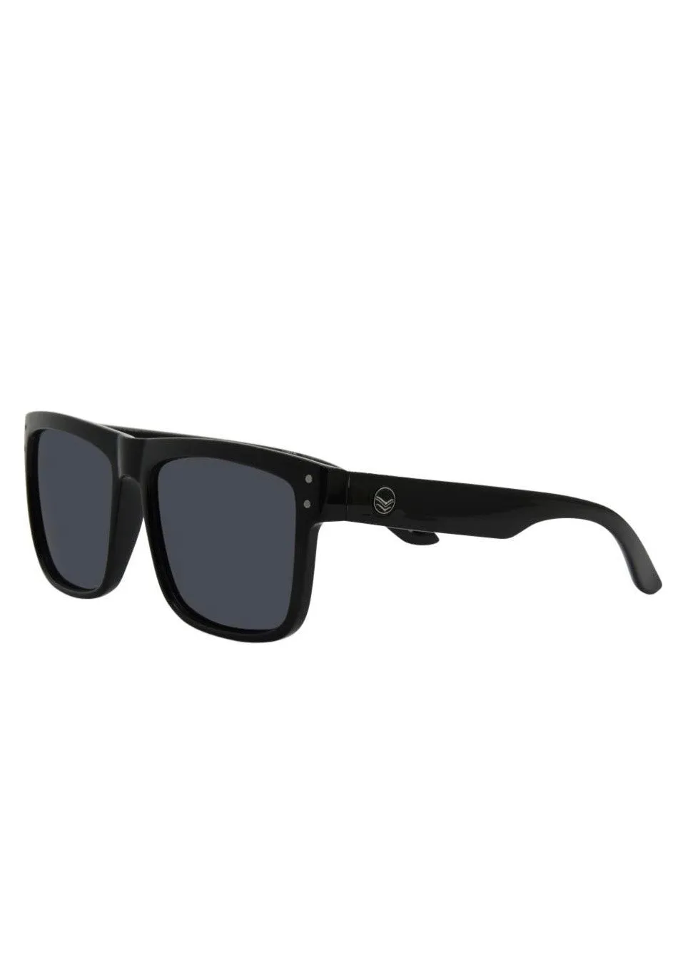 I-Sea - V-Lander Black Gloss/Smoke Polarized - Sunglasses