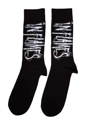 In Flames - Logo - Socks