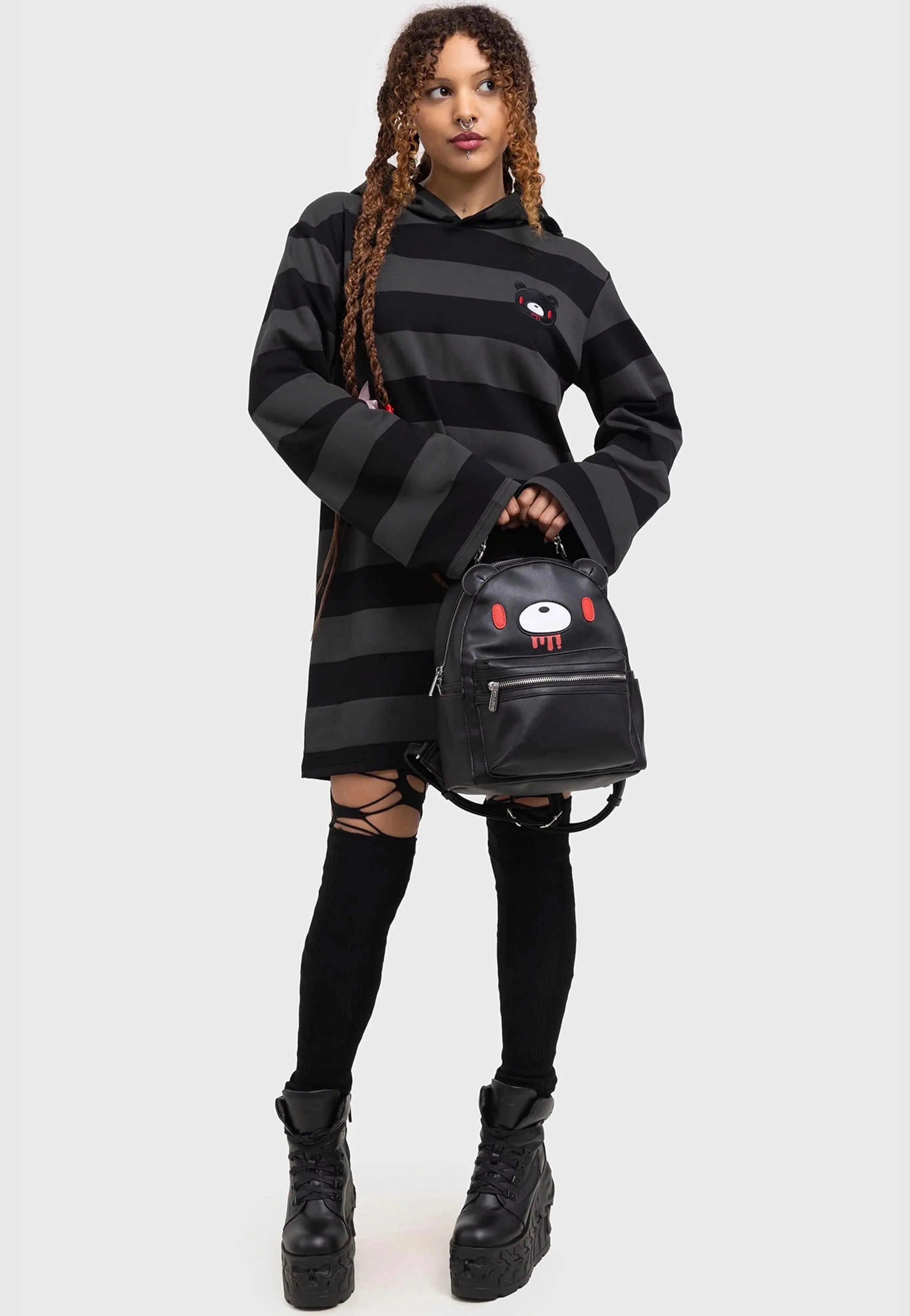 Killstar x Gloomy Bear - Gloomy Black - Backpack