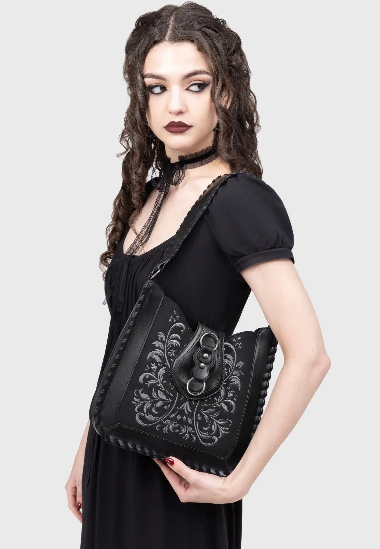 Killstar x Moonbloom - Phantoms Embrace Black - Bag