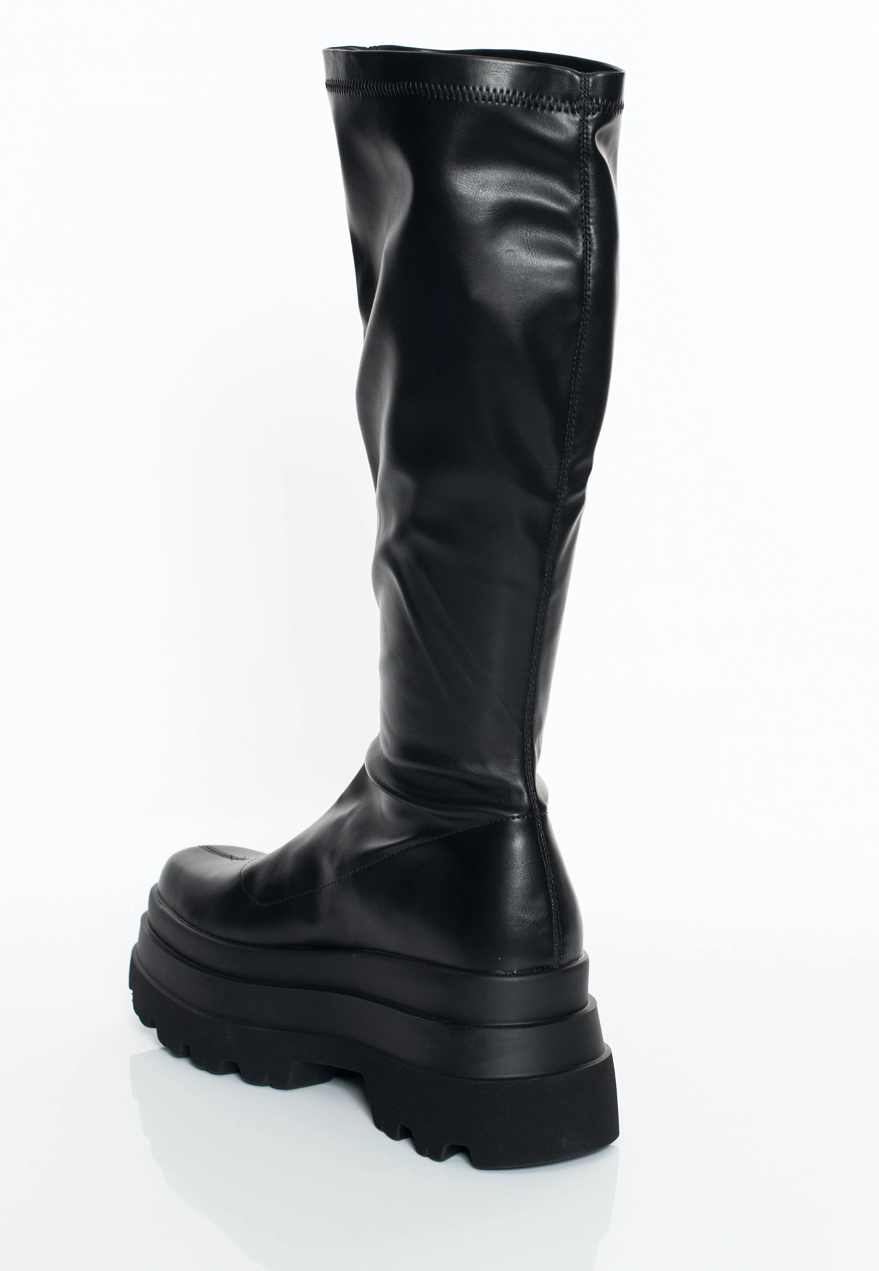 Koi Footwear - Tolan Trident Knee High Black - Girl Shoes